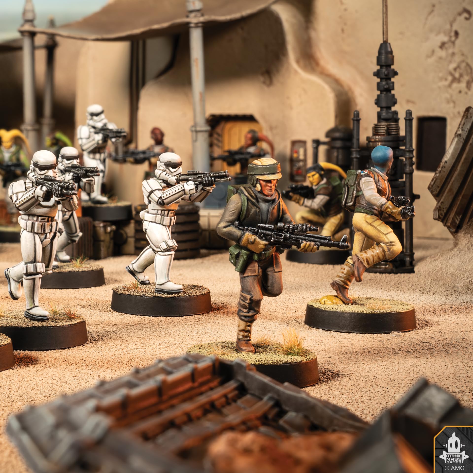 ATOMIC MASS GAMES Star Wars Legion: Stormtroopers Miniatures Board Game | 11 Miniatures | Age 14+ 7