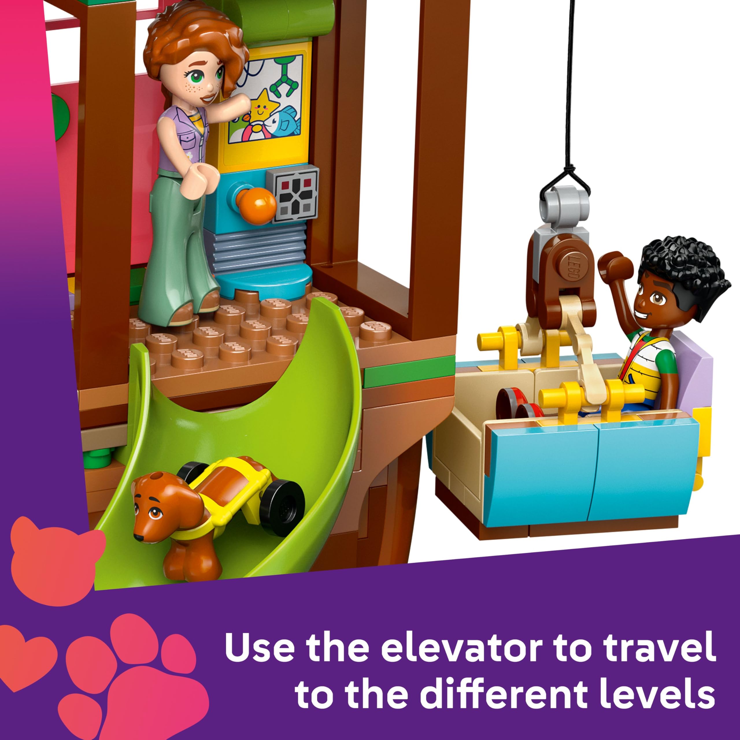 LEGO Friends Friendship Tree House Hangout Set - Building Playset for 8+ Year Olds 9