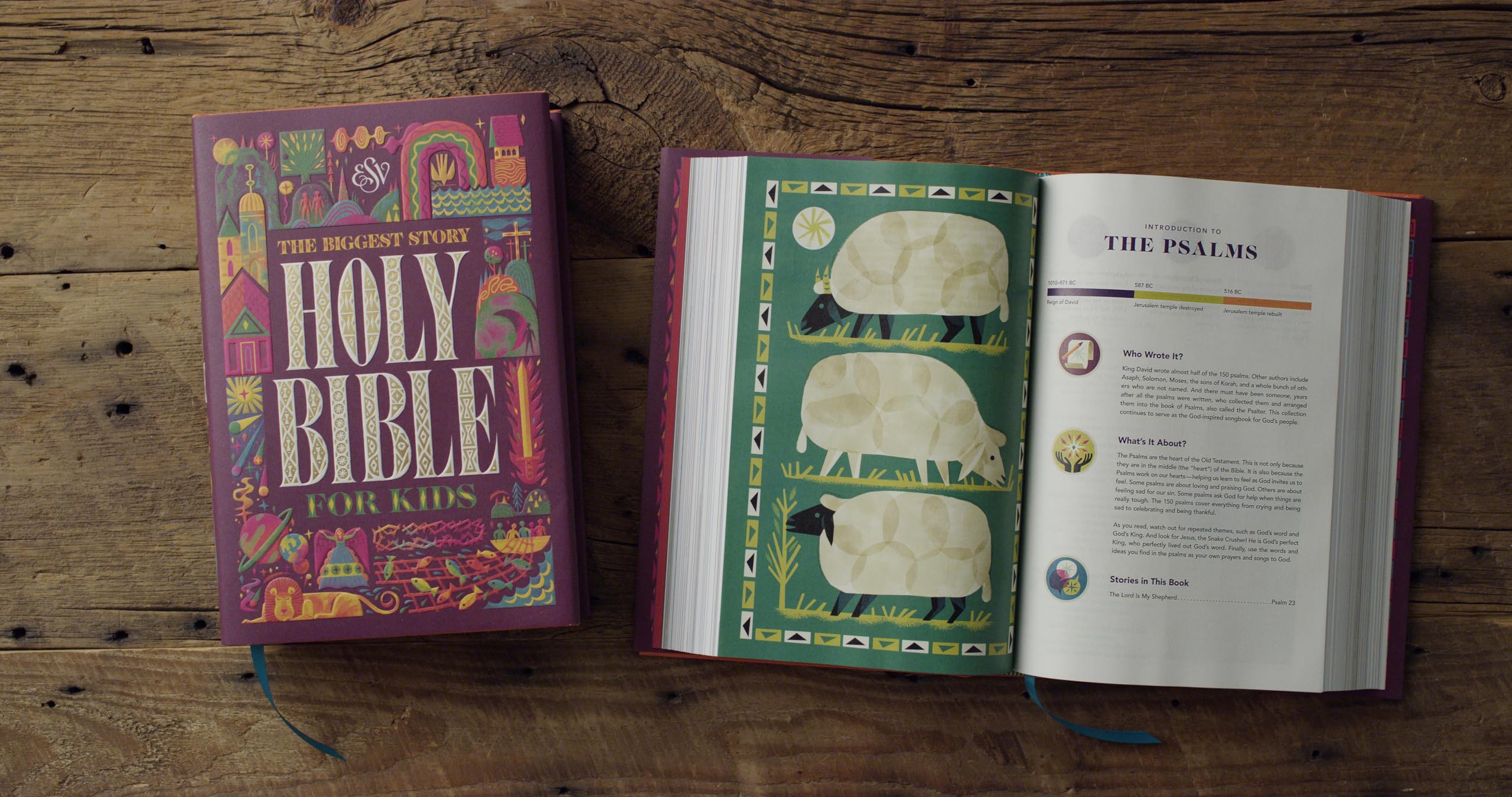 Crossway ESV The Biggest Story Holy Bible for Kids | Hardcover | Ages 6-12