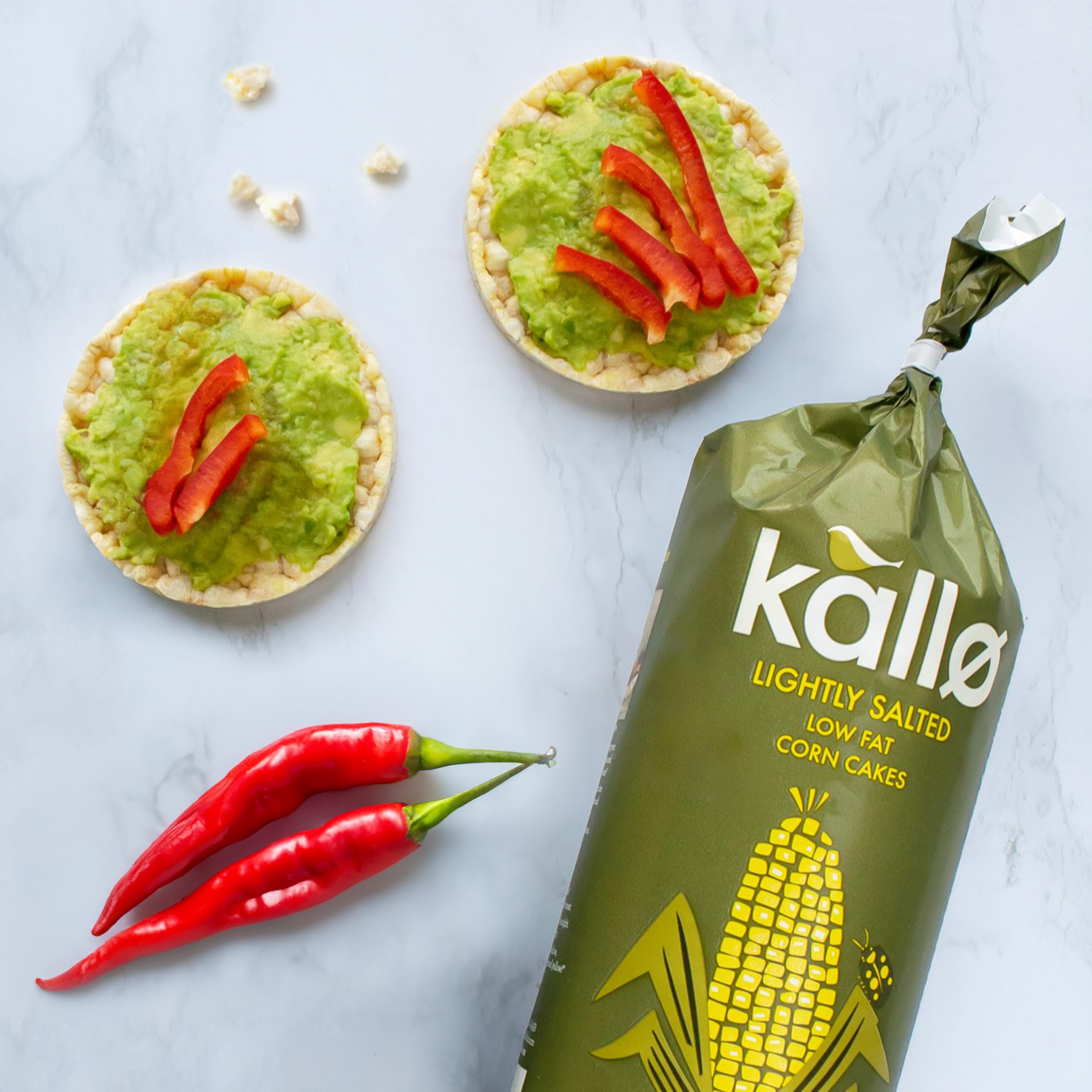 Kallo Lightly Salted Corn Cakes - 130g | Gluten-Free | Vegetarian & Vegan 7
