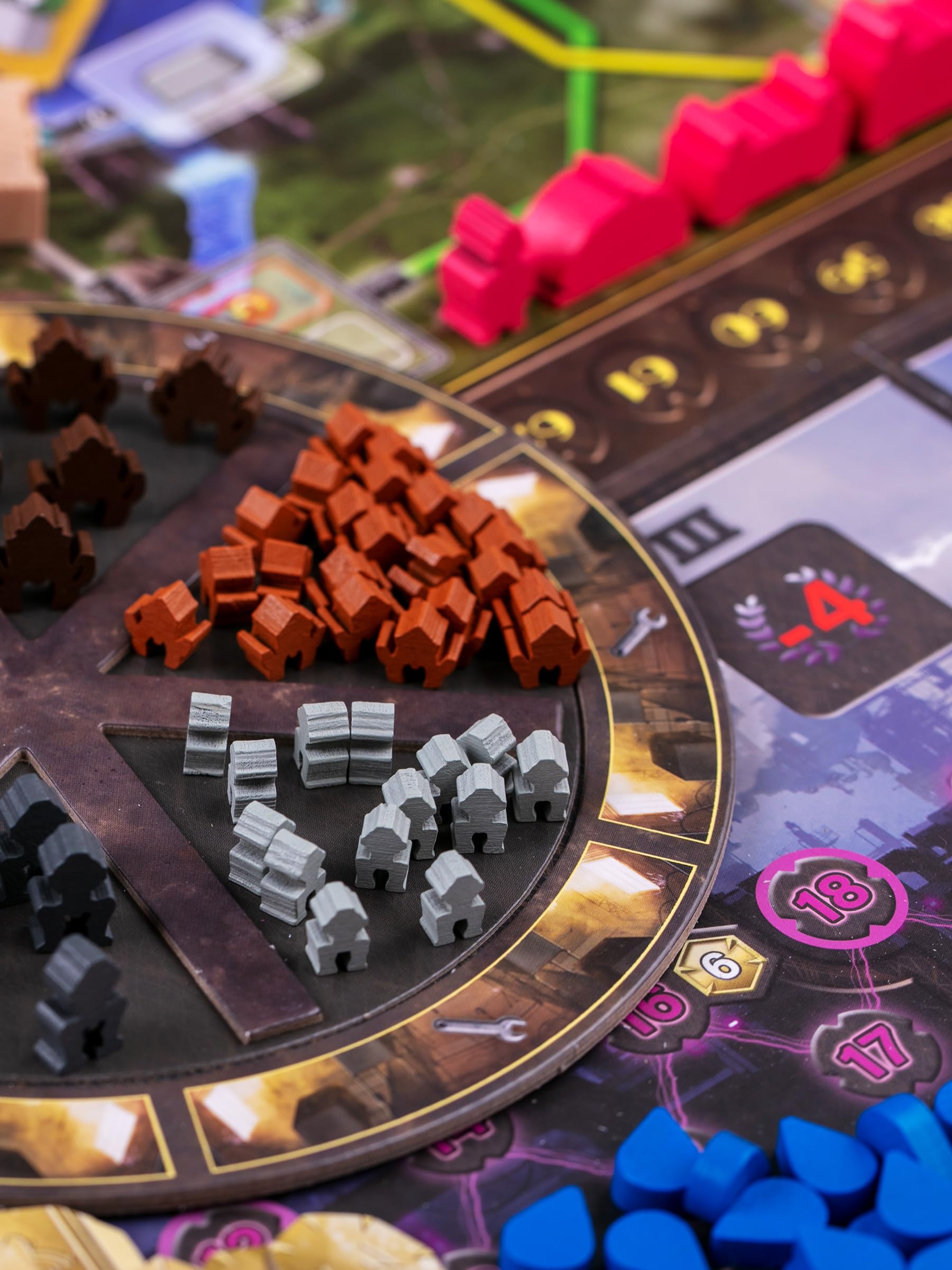 CrowD Games Barrage Base Game | 1-4 Players | Ages 14+ | Strategy Worker Placement 8