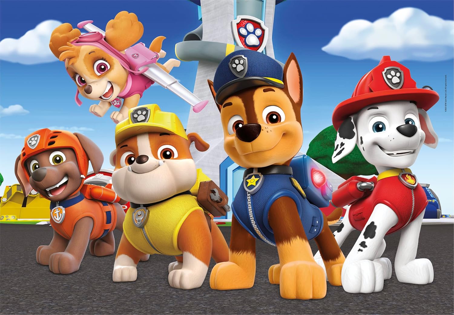 Clementoni PAW Patrol 2 x 60-Piece Jigsaw Puzzles for Kids - Educational Puzzle Set 5