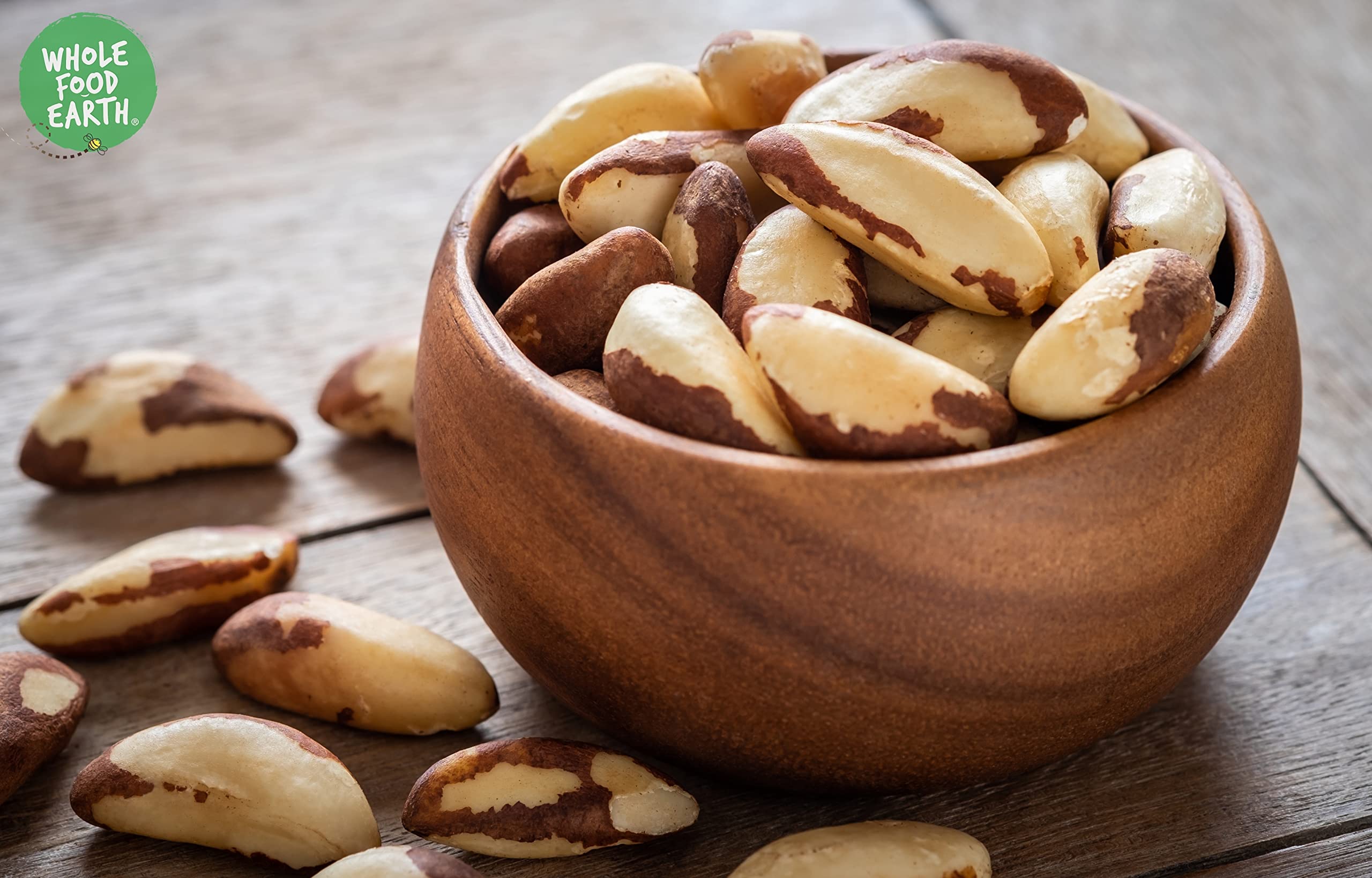 Wholefood Earth Whole Brazil Nuts 500g | GMO-Free | Natural | Vegan | High in Fibre & Protein 3