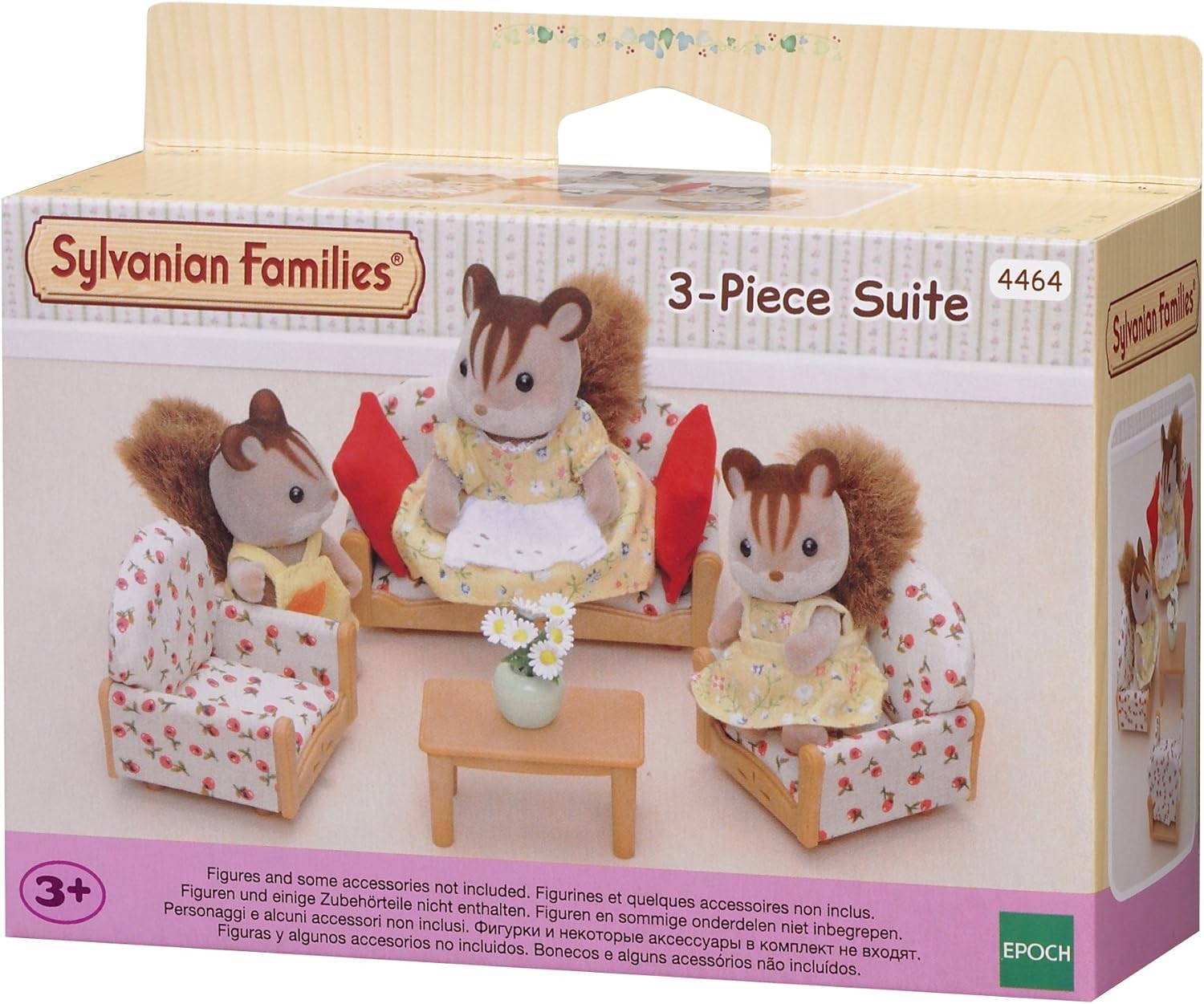 Sylvanian Families Suite - 3-Piece Living Room Playset for Ages 3+ 1