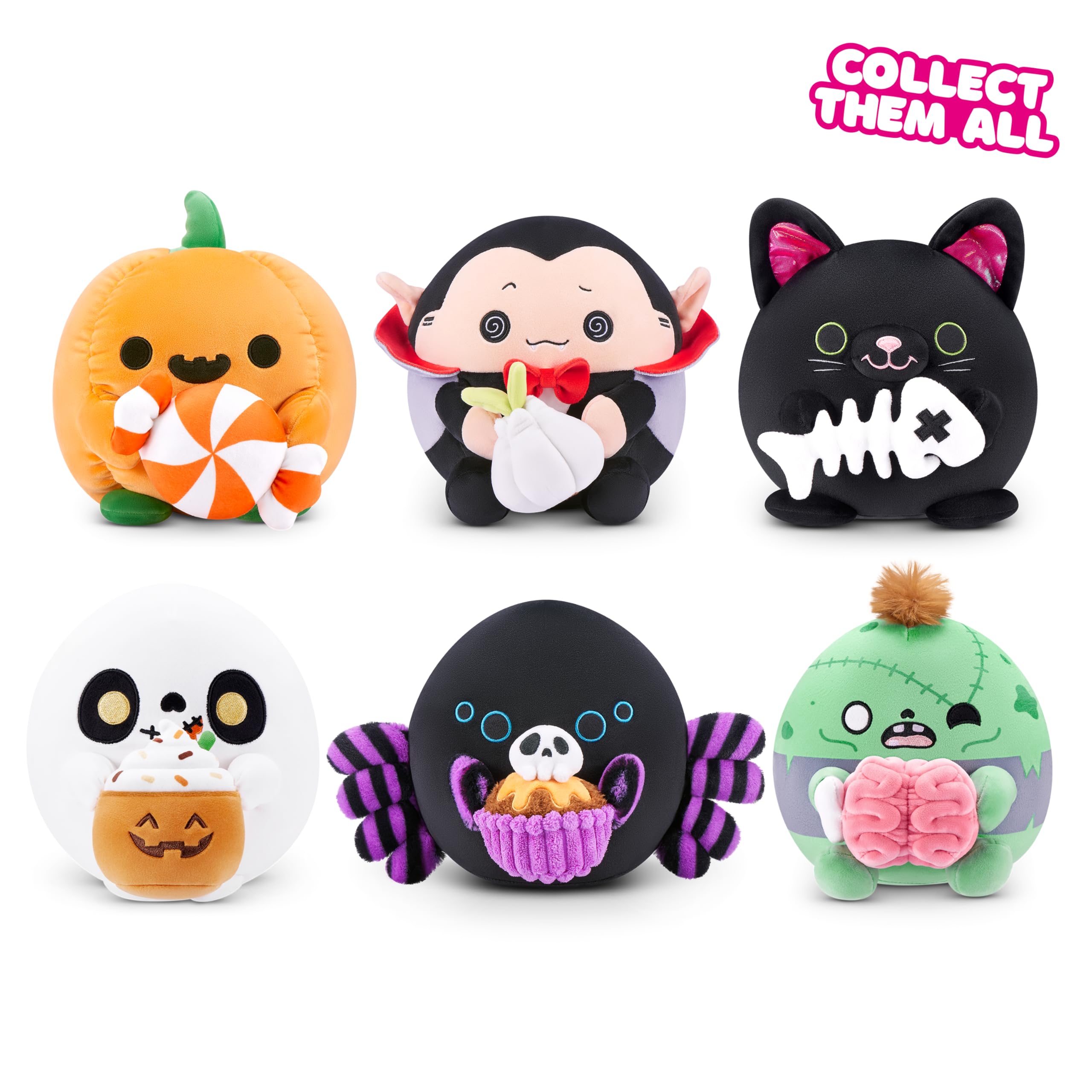 Snackles 8-inch Halloween Series 1 Plush - Draco the Soft Stuffed Doll by ZURU 5