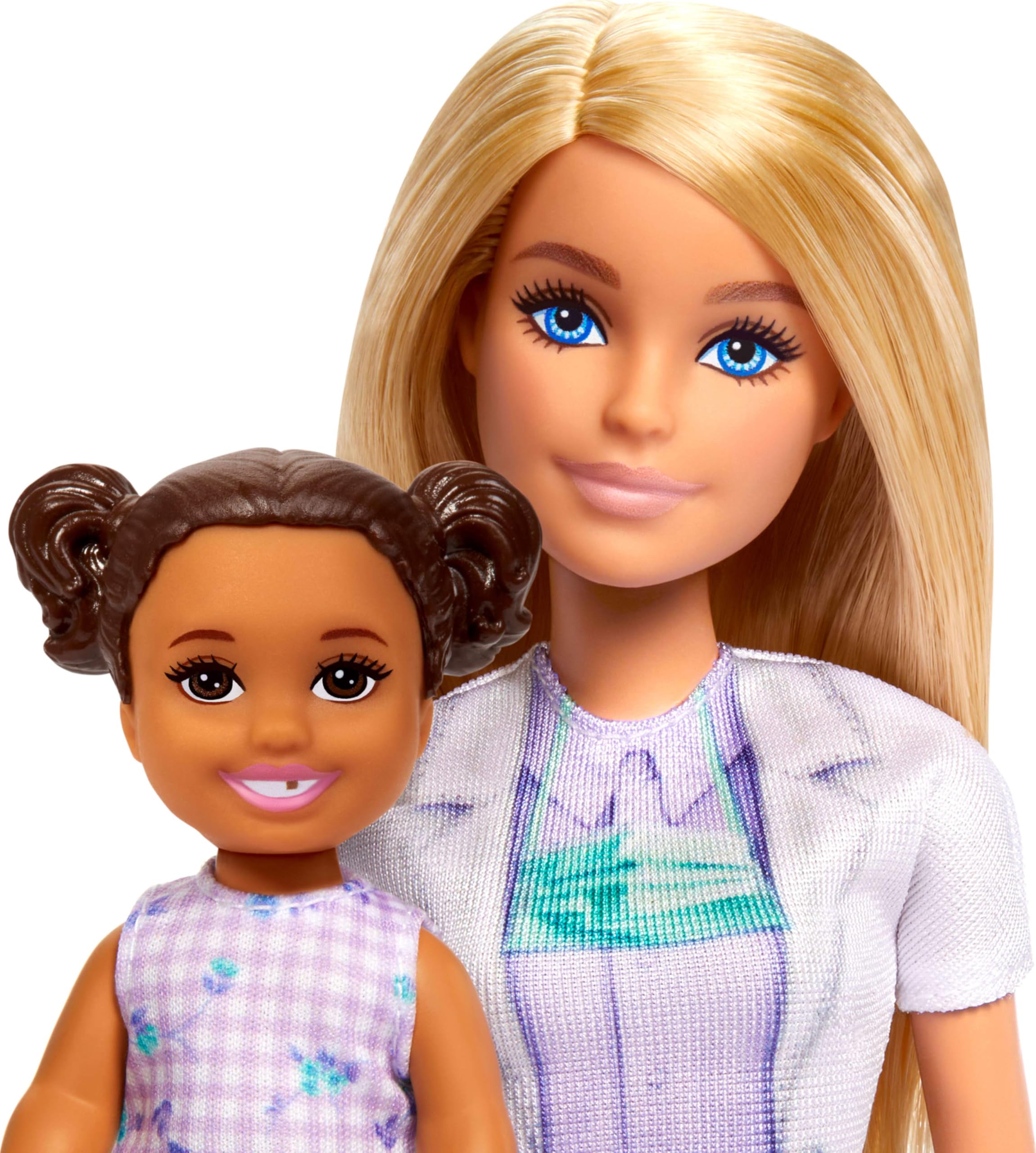 Barbie Dentist Doll Playset - Blonde Fashion Doll with Blue Dress, Lab Coat & Dental Accessories for Kids 3+ 9