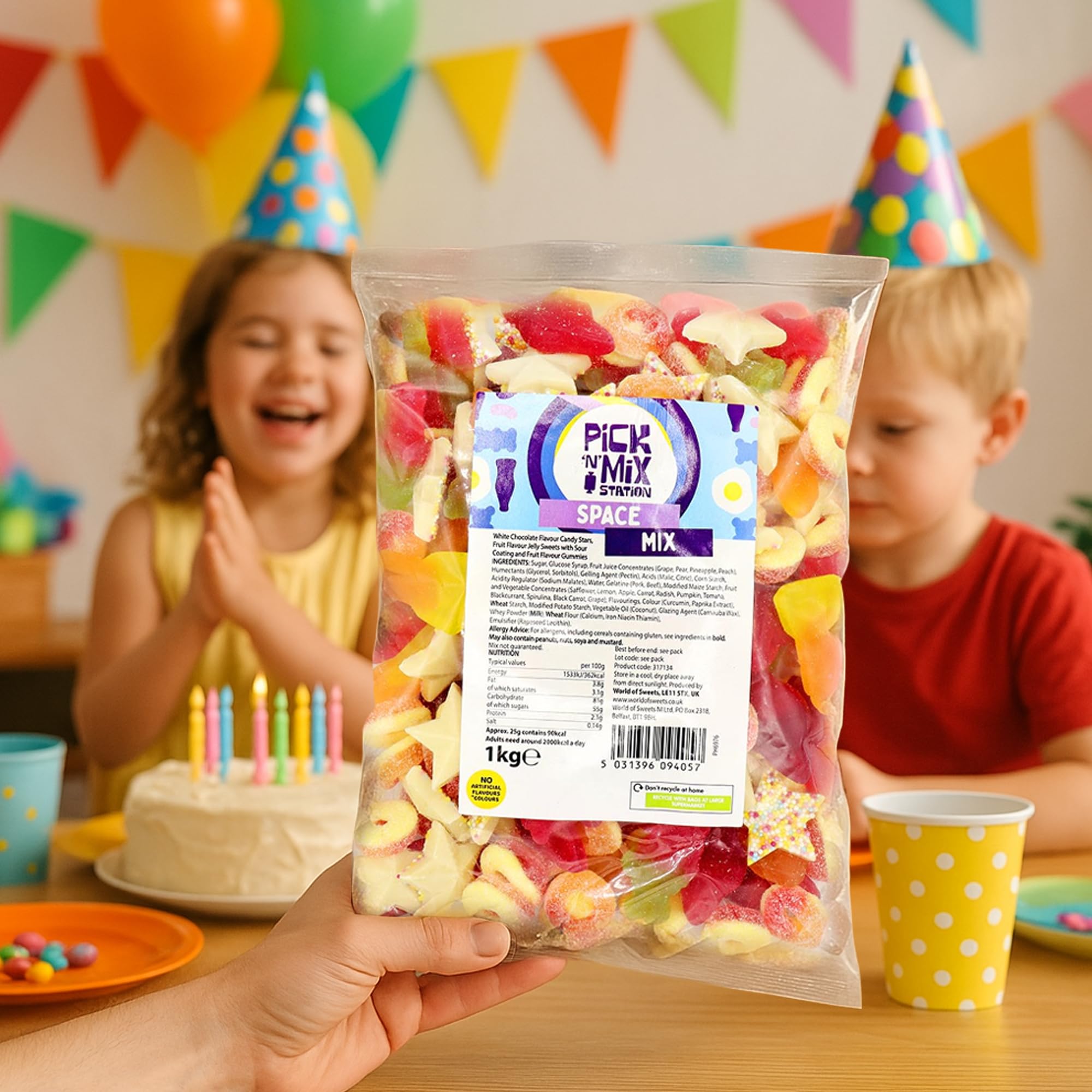 Bonds of London - Pick 'n' Mix Station Space Mix Chewy Sweets (1 kg) 10