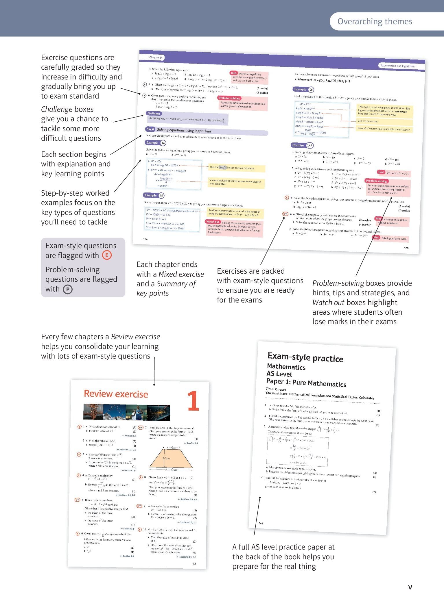 PEARSON EDUCATION Edexcel AS and A level Mathematics Pure Mathematics Year 1/AS Textbook + e-book (2017) 7
