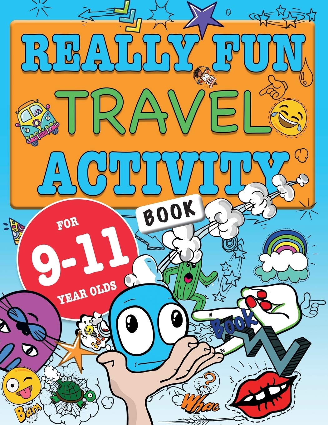 Bell & MacKenzie Publishing Really Fun Travel Activity Book For 9-11 Year Olds | Paperback | Illustrated