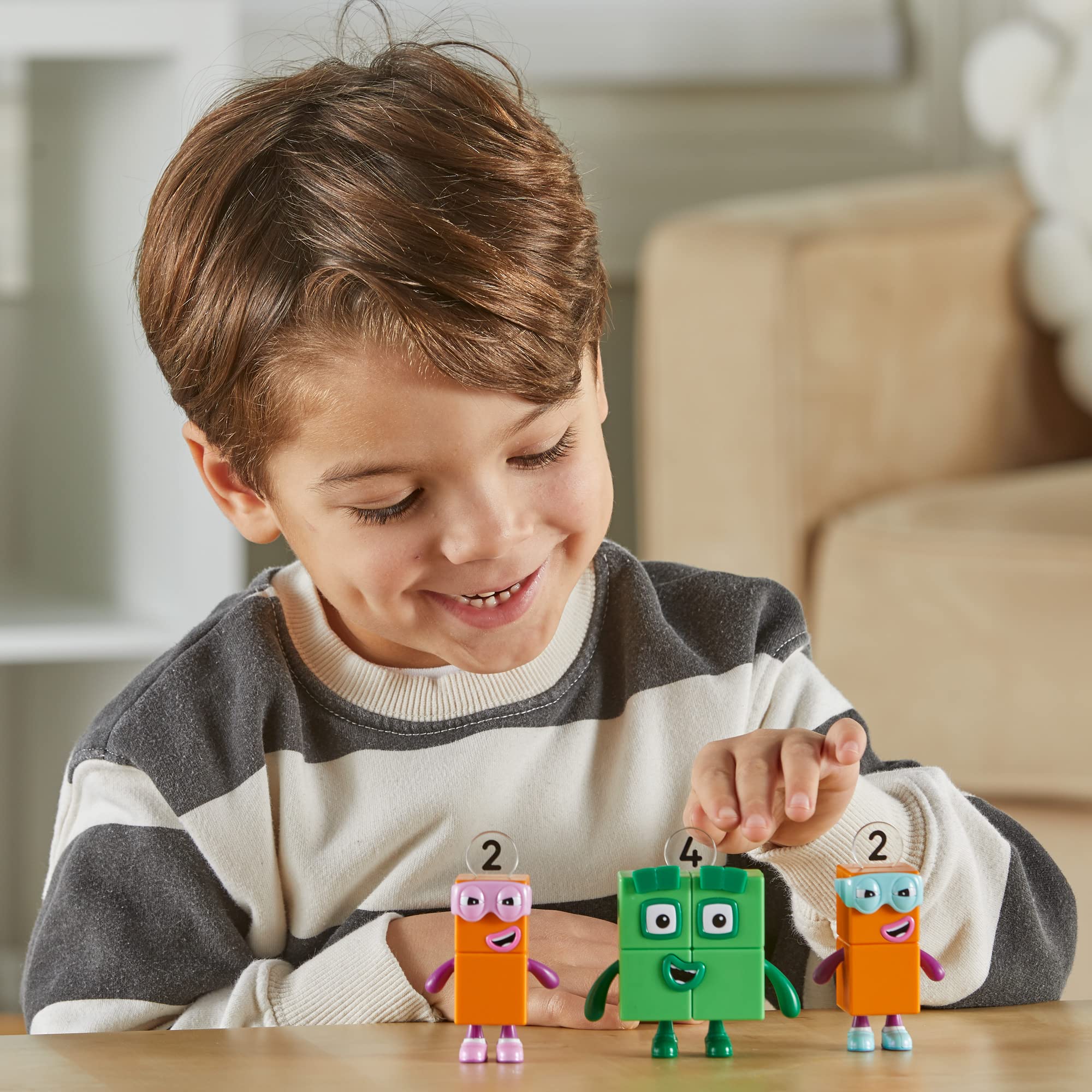 Numberblocks Four and the Terrible Twos - Collectible Play Figures for Ages 3+ 6