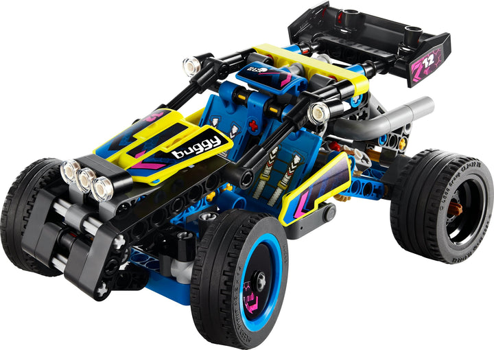 LEGO Technic Off-Road Race Buggy 42164 - 4-Cylinder Engine & Flex Steering Building Set for Kids 8+