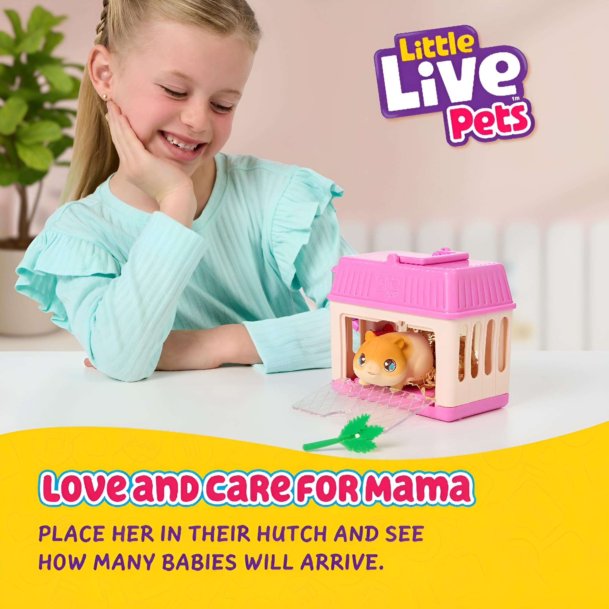 Little Live Pets Mama Surprise Minis Hamster Toy Playset | Surprise Babies | Ages 5+