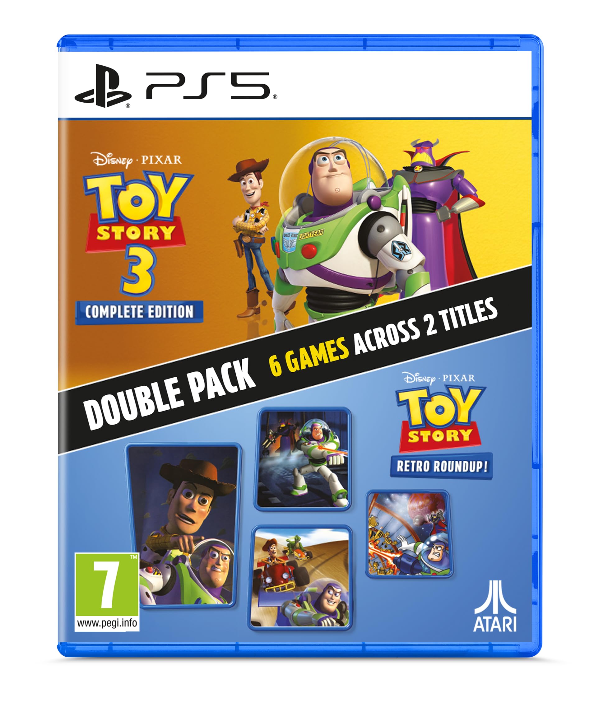 Toy Story: Retro Roundup! + Toy Story 3 Complete Edition Double Pack [PS5] 1