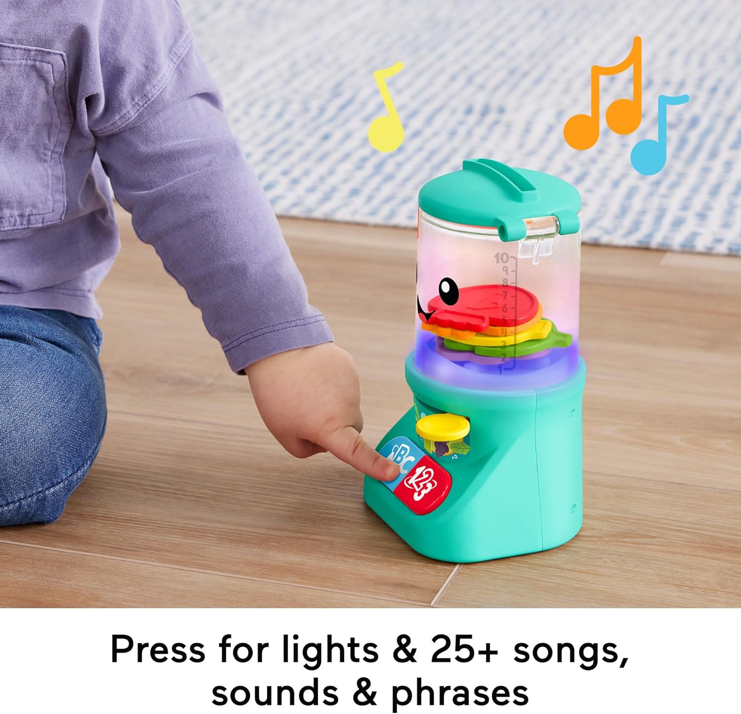 Fisher-Price Laugh & Learn Baby & Toddler Toy Counting & Colors Smoothie Maker P 5