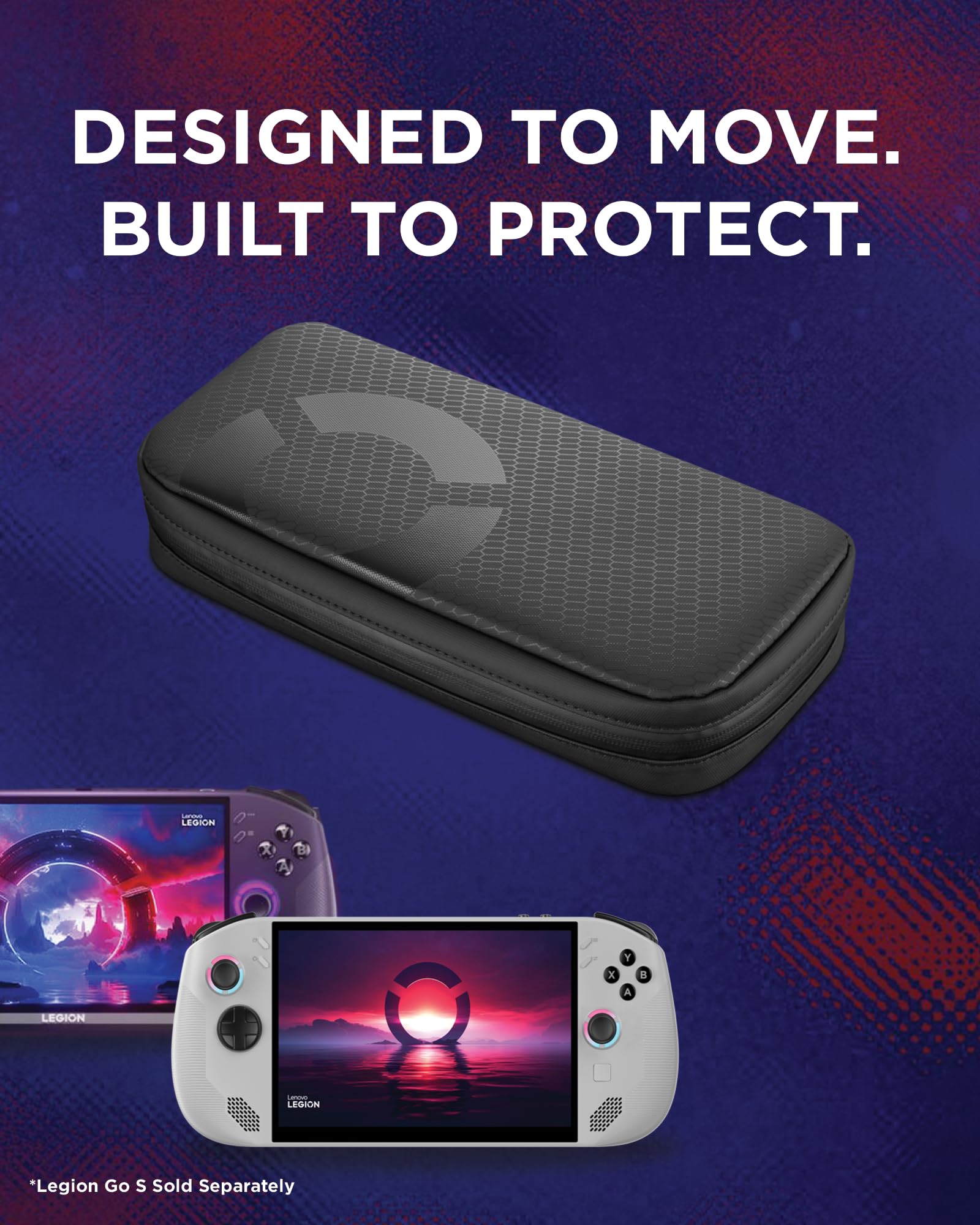 Lenovo Carrying Case for Legion Go S - Protective Storage | Black | Polyurethane 6