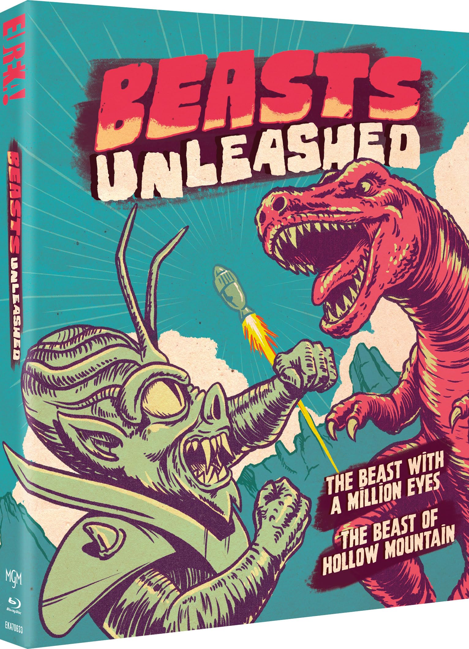 BEASTS UNLEASHED: THE BEAST WITH A MILLION EYES / THE BEAST OF HOLLOW MOUNT [Blu-ray]
