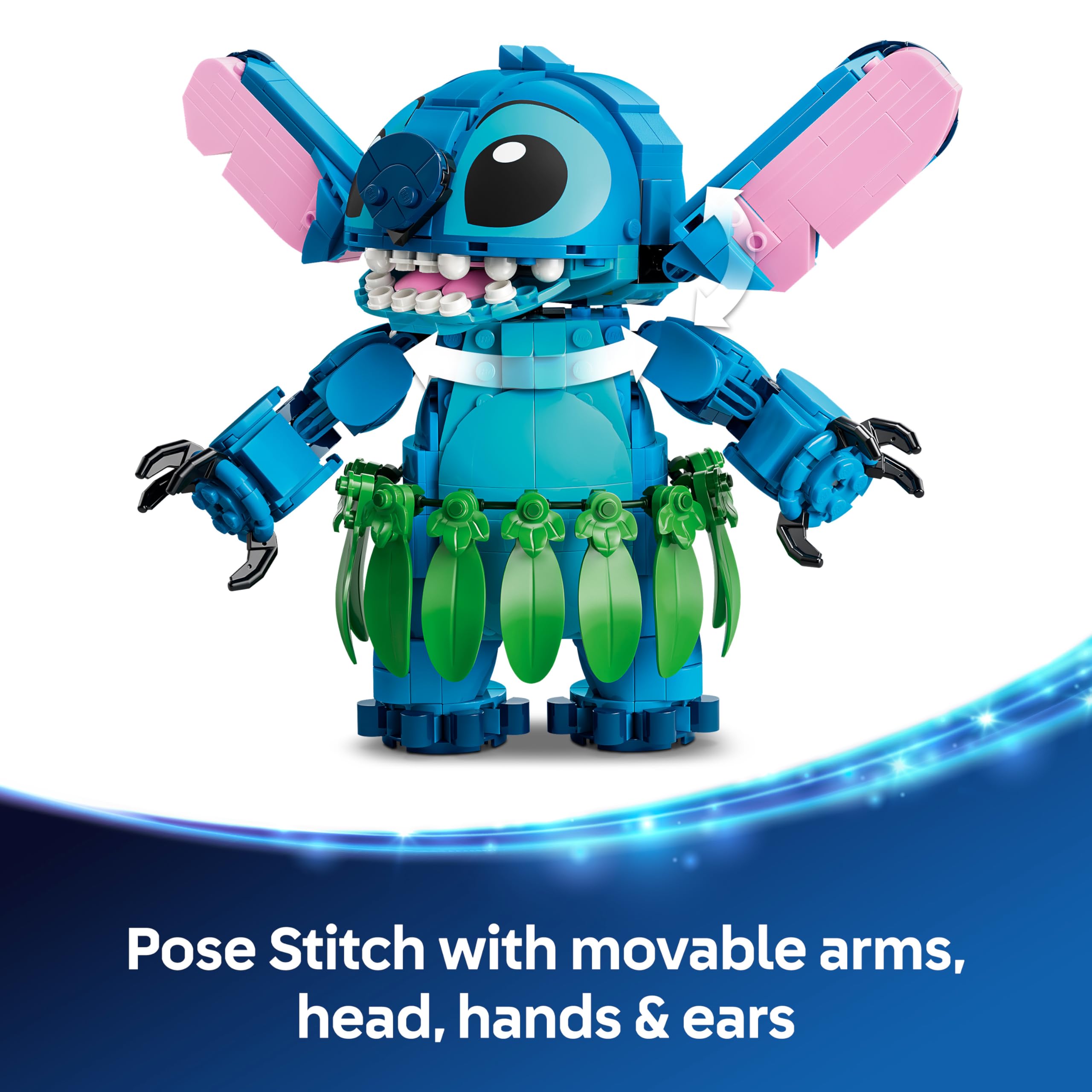 LEGO Disney Stitch & Scrump Building Set - 2 Figures, Ages 9+ 3