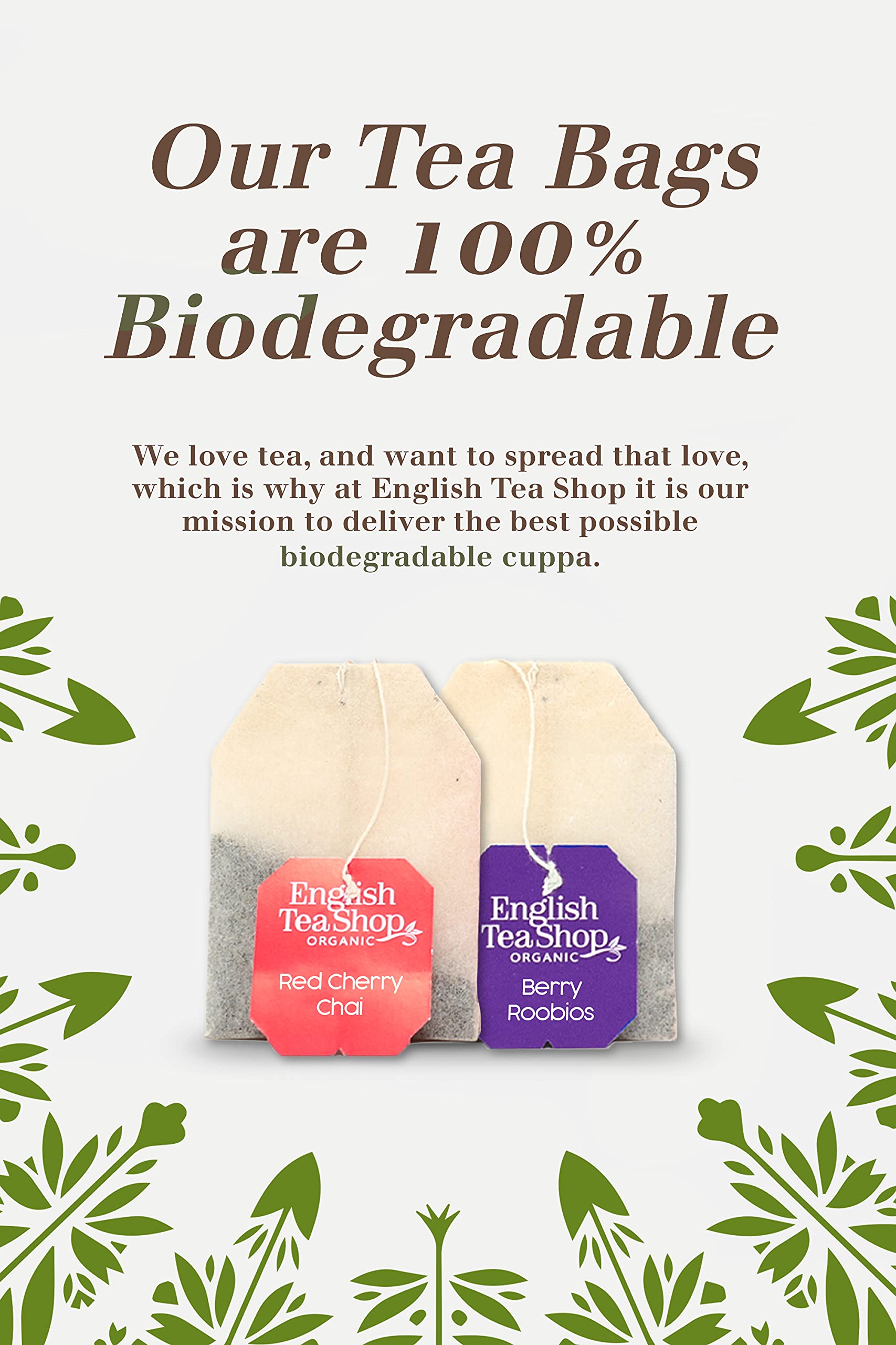 English Tea Shop Premium Holiday Collection Red Gift Tin - Organic Tea Variety Pack (72 Tea Bags) 3