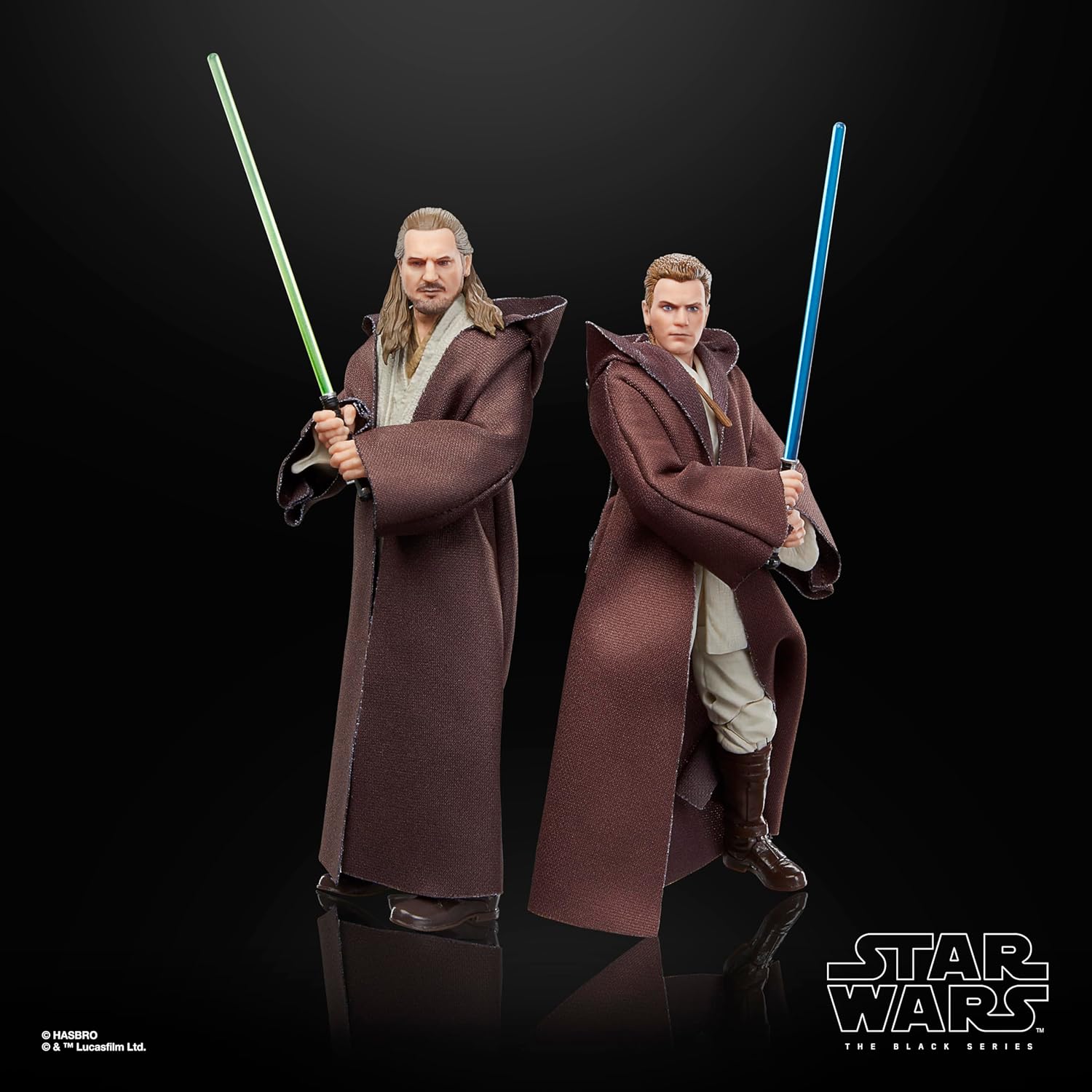 Star Wars The Black Series Qui-Gon Jinn, Darth Maul & Obi-Wan Kenobi 6-Inch Action Figure 3-Pack 8