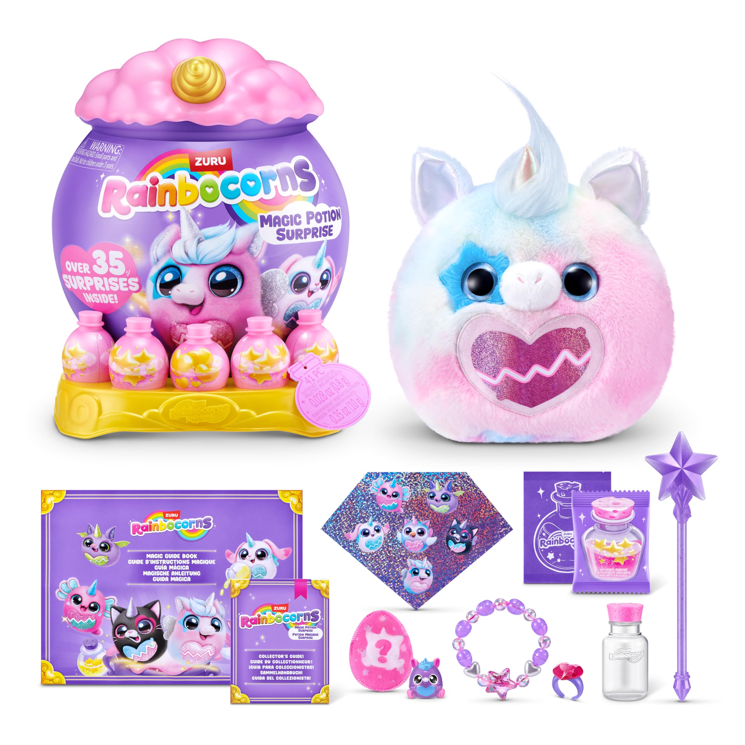 Rainbocorns Magic Potion Surprise Series 1 Unicorn Soft Doll - Ages 3+ 1