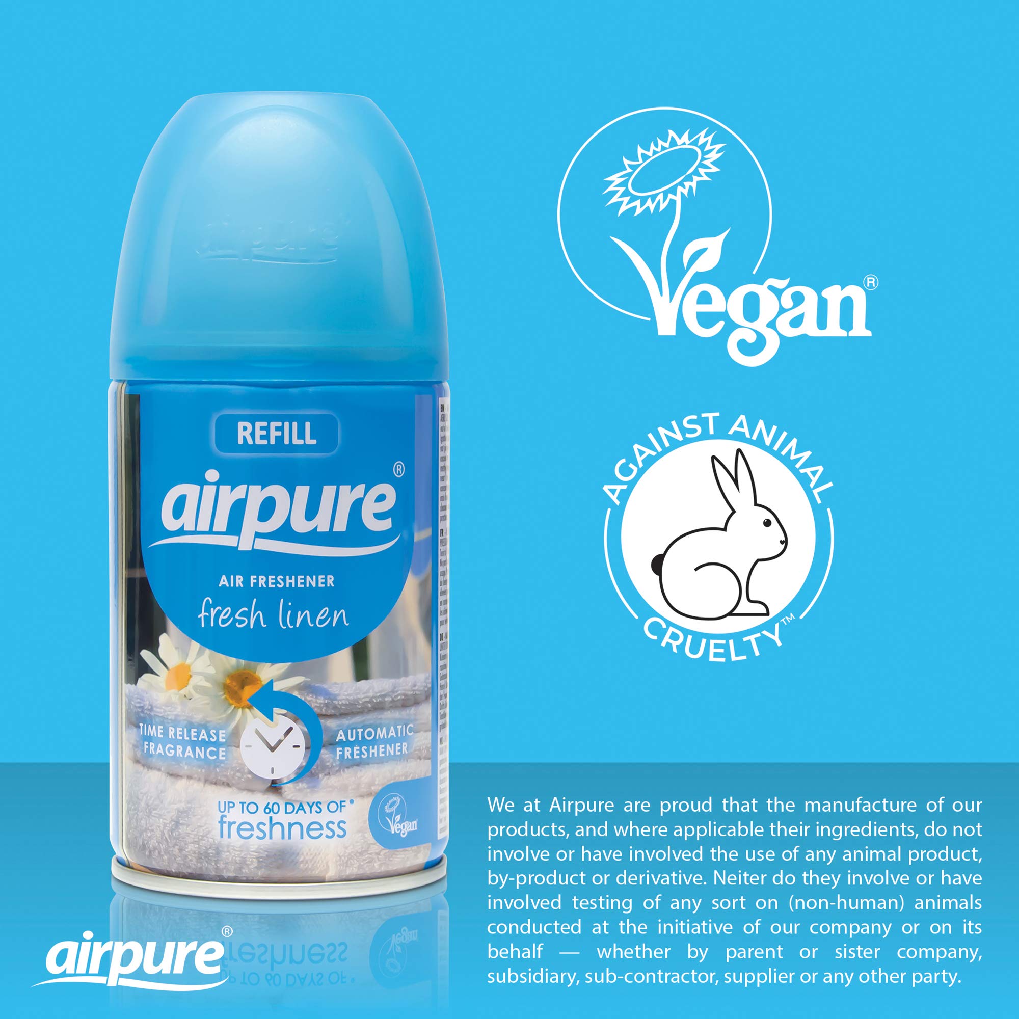 AirPure - Linen Scent Auto Refill for Air Freshener 5