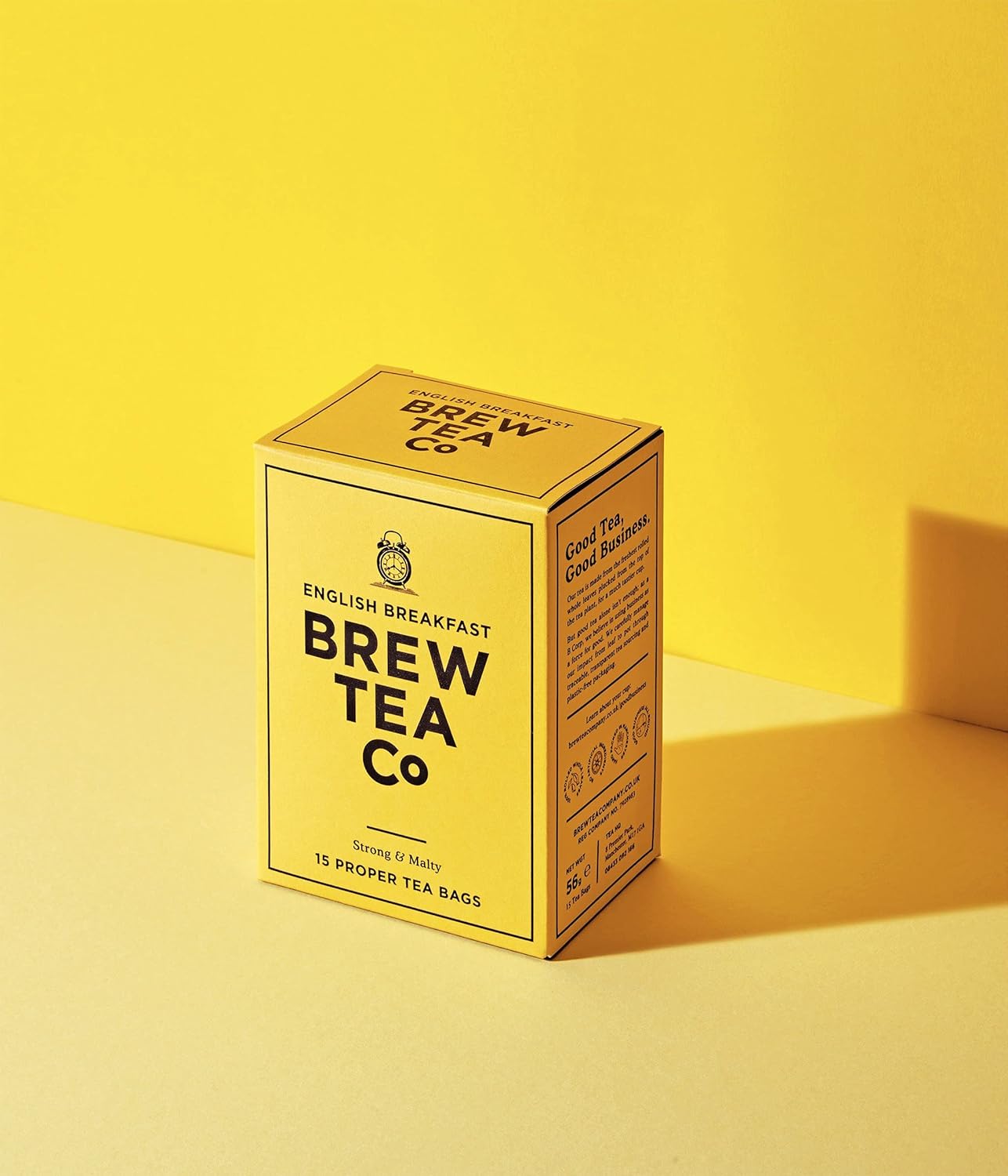 Brew Tea Co English Breakfast Whole Leaf Tea Bags, 15-Pack 8