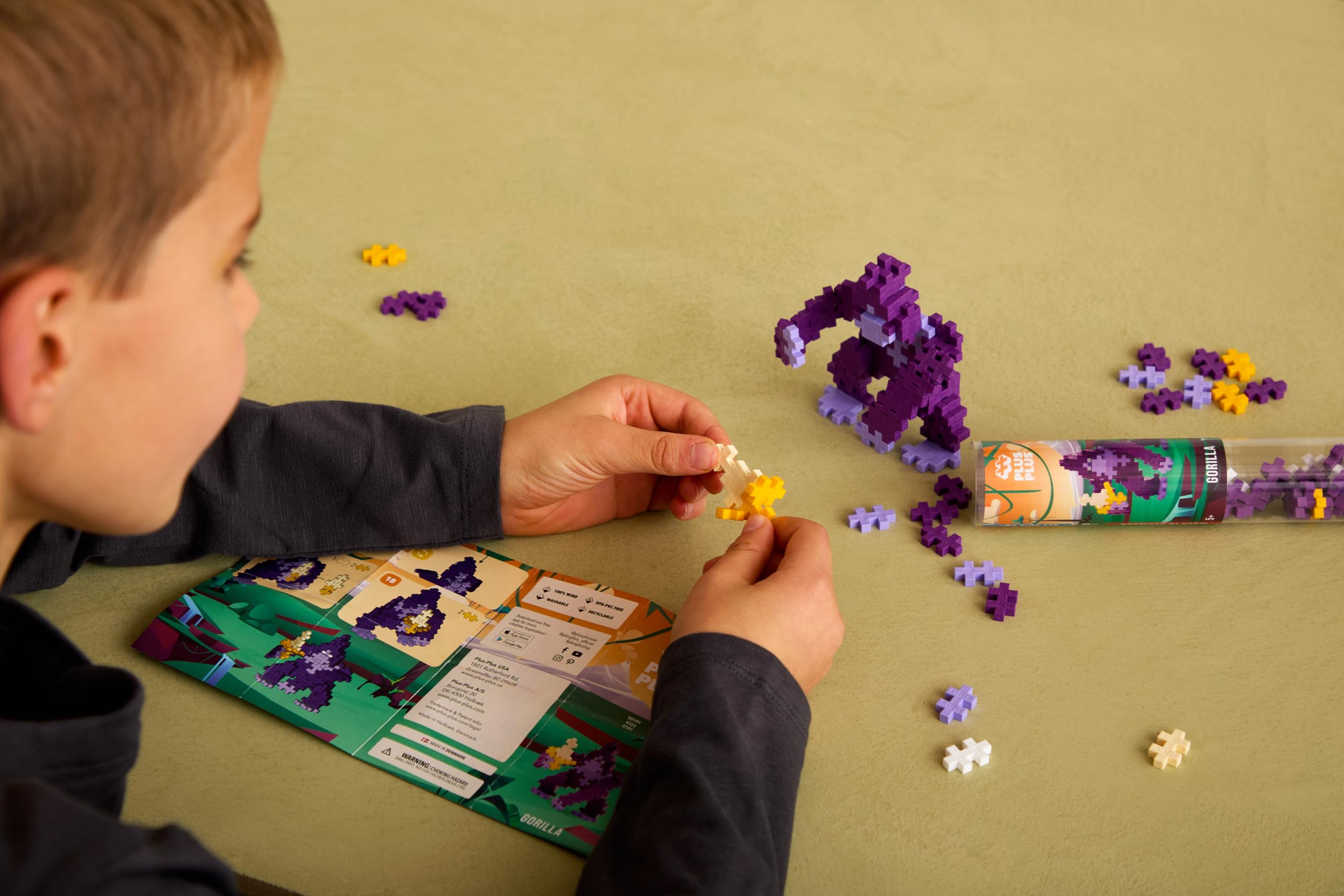 PLUS PLUS Building Blocks Toy - Creative 100-Piece Set for Ages 5+ 11