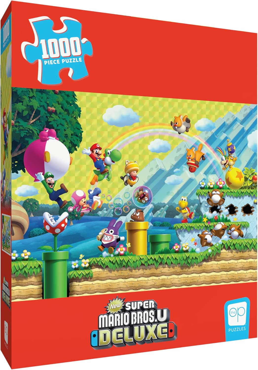 Super Mario "Chaos & Fun" 1,000 Piece Jigsaw Puzzle - Nintendo Switch Edition 1
