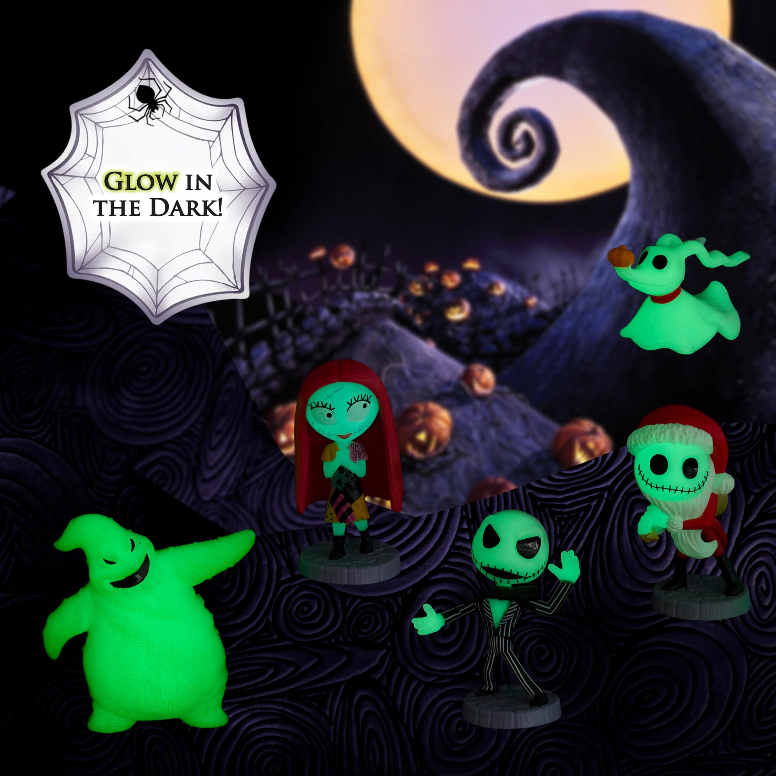Just Play Disney Tim Burton's The Nightmare Before Christmas Collectible Fi 5
