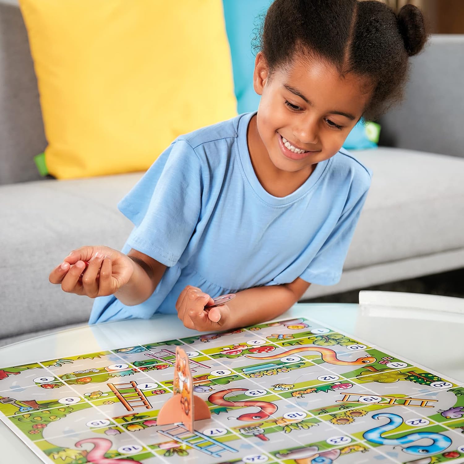 Orchard Toys My First Snakes and Ladders Game Board Game 5