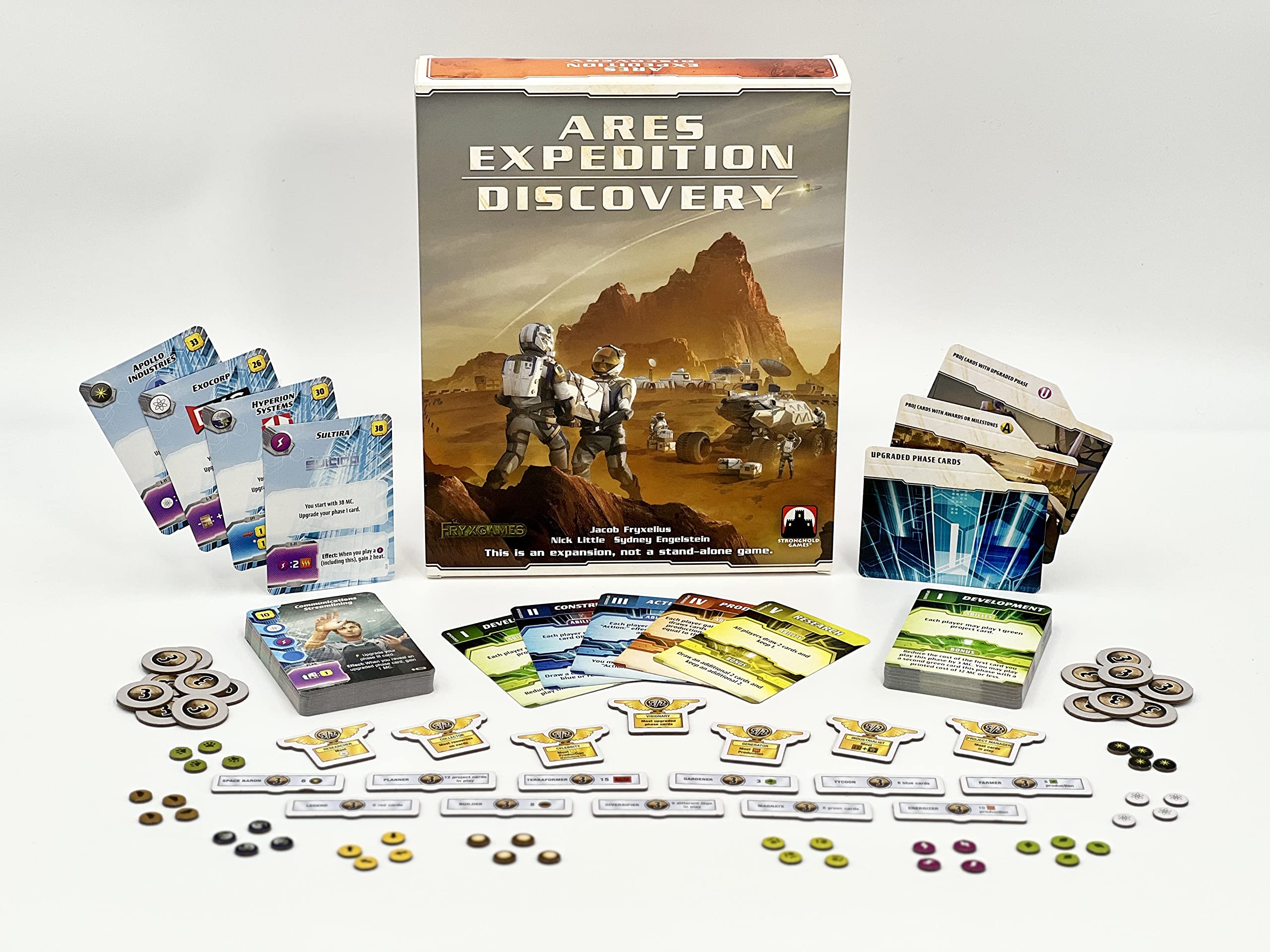 Stronghold Games Terraforming Mars - Ares Expedition: Discovery Board Game | Ages 14+ | 1-4 Players | 60 Minutes