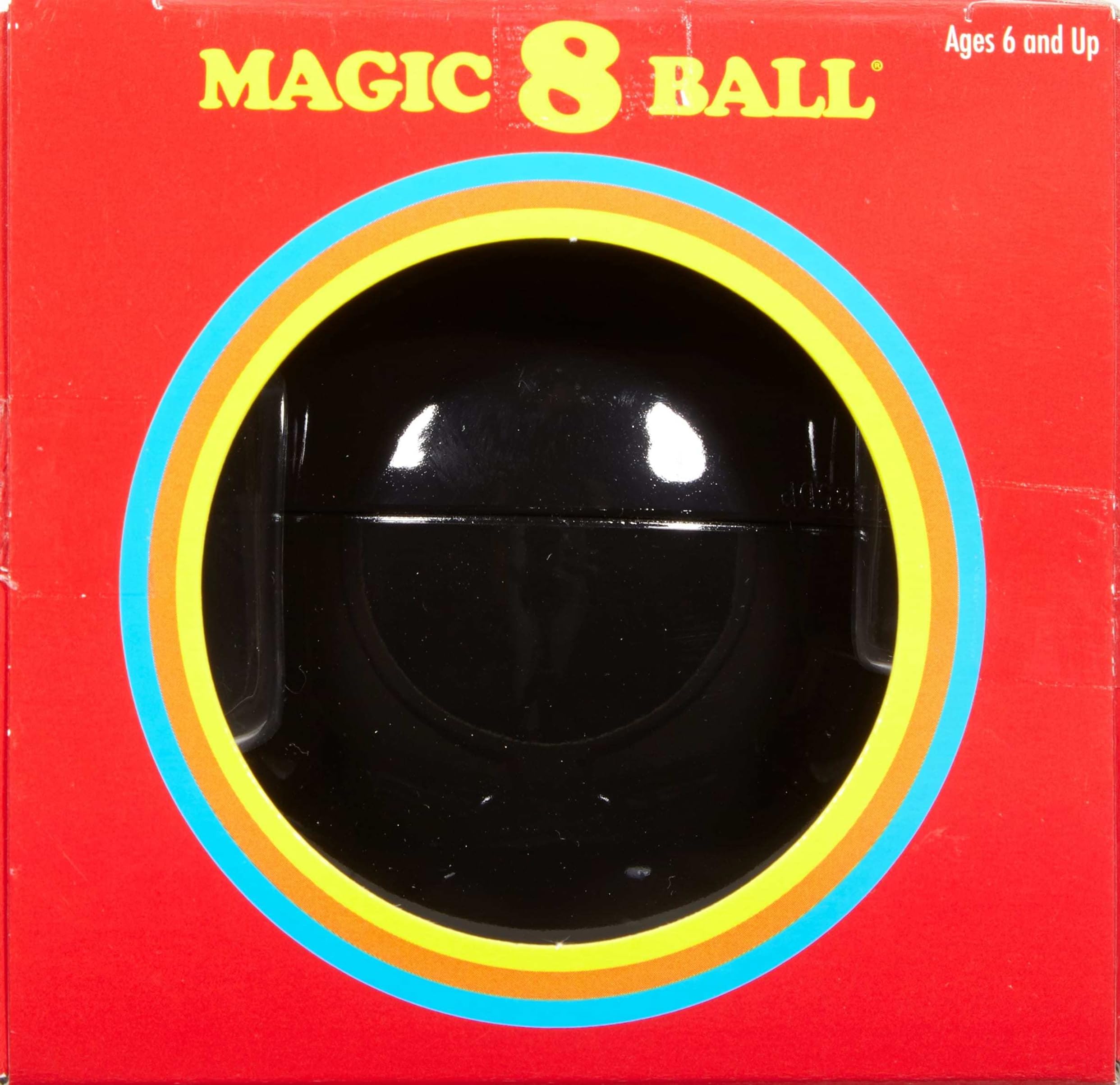 Mattel Magic 8 Ball Novelty Fortune-Telling Toy - Ages 6-144 | Multicolor Plastic 6