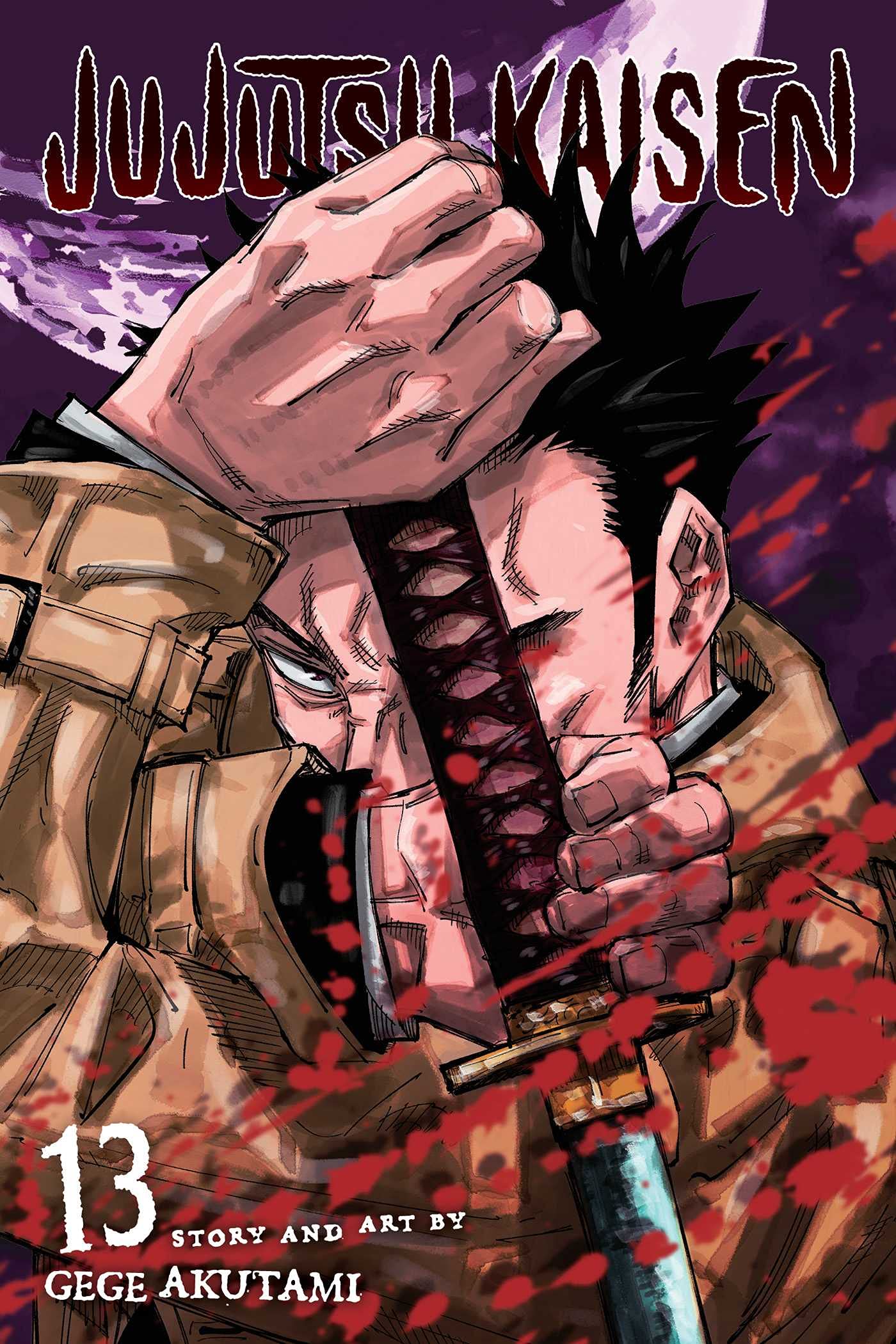 Jujutsu Kaisen, Vol. 13 by Gege Akutami | Paperback Fiction Horror Graphic Novel