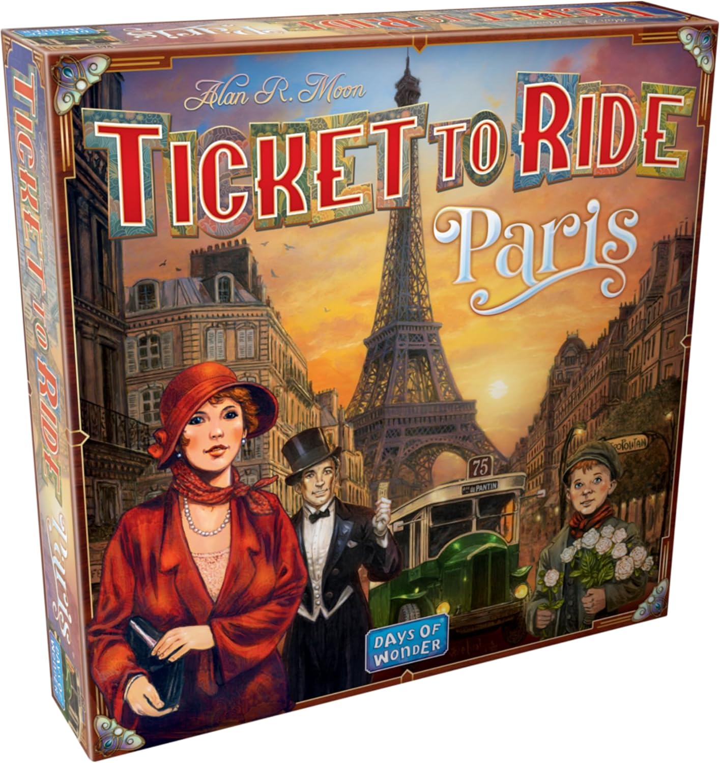 Days of Wonder Ticket to Ride Paris Board Game 1