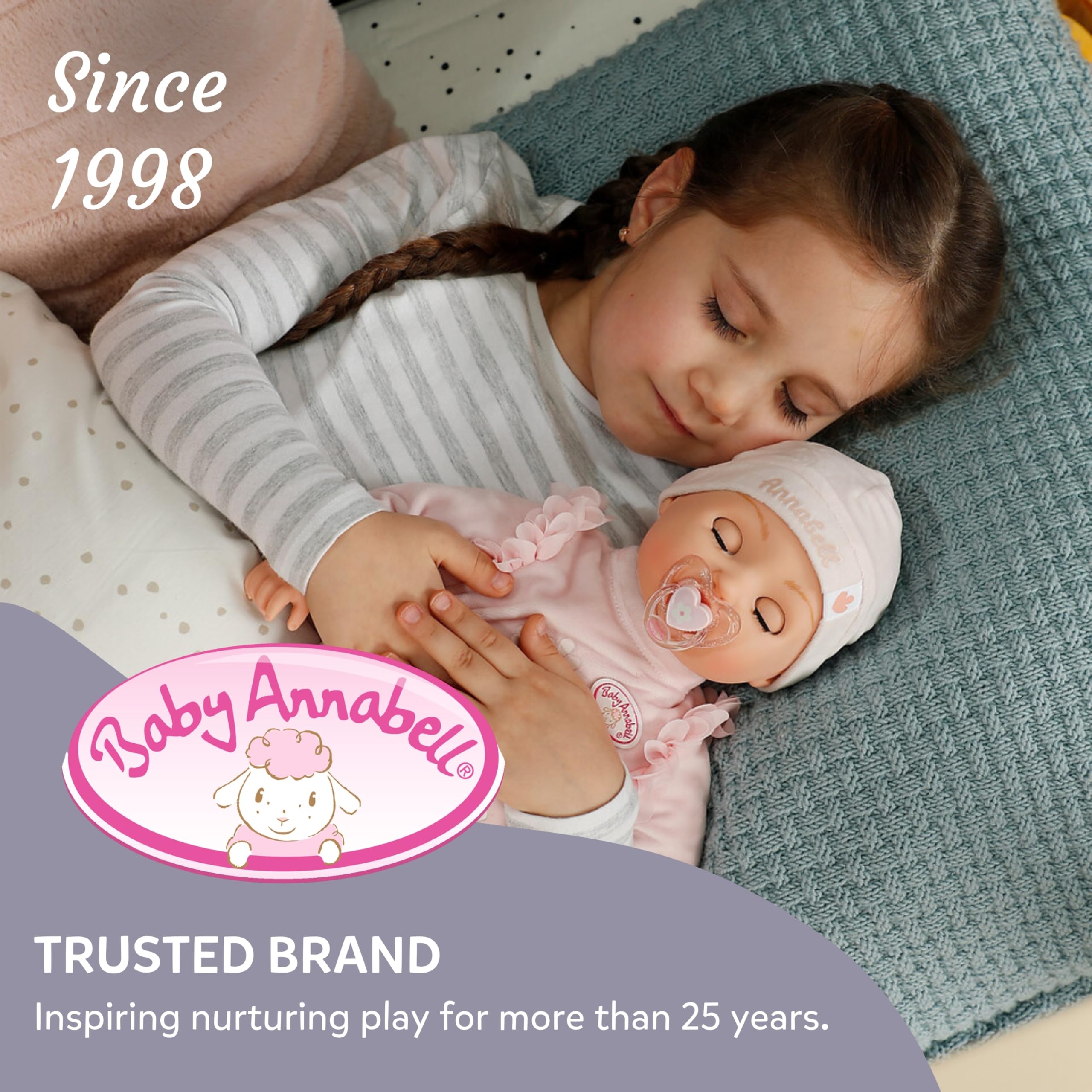 Baby Annabell Baby Doll Carrier - Adjustable Front & Back Doll Accessory for 36-43cm Dolls 14