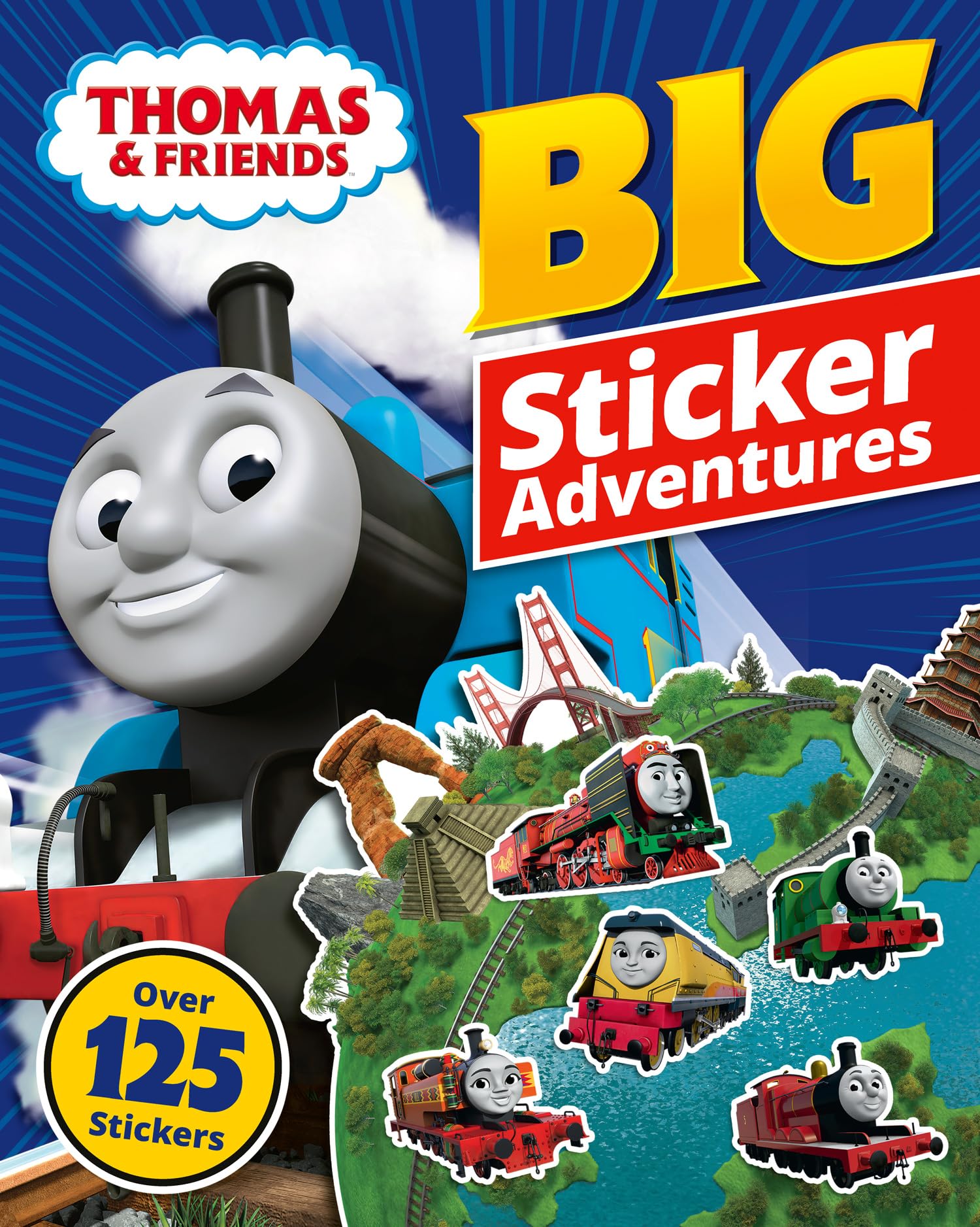 Thomas & Friends: Thomas Big Sticker Adventures - Picture Book, Ages 2-5 1