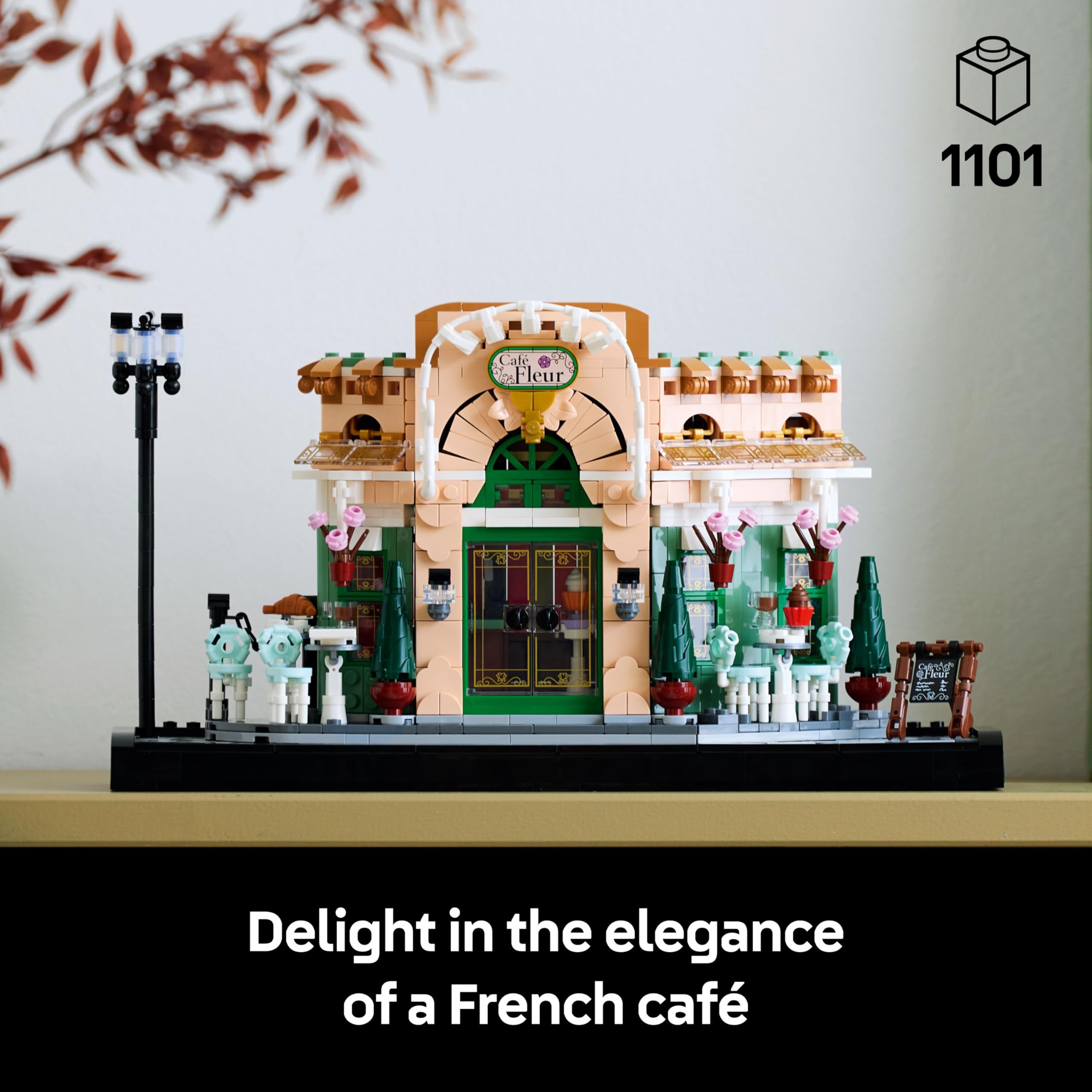 LEGO ICONS French Café Building Set for Adults 10362 | Ages 18+ | Plastic