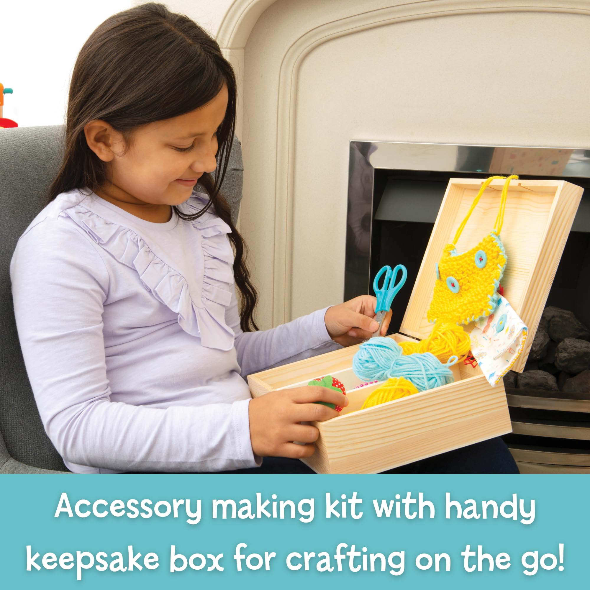 Galt Knit and Sew Kit - Creative Craft Set for Kids 7 Years and Up 15