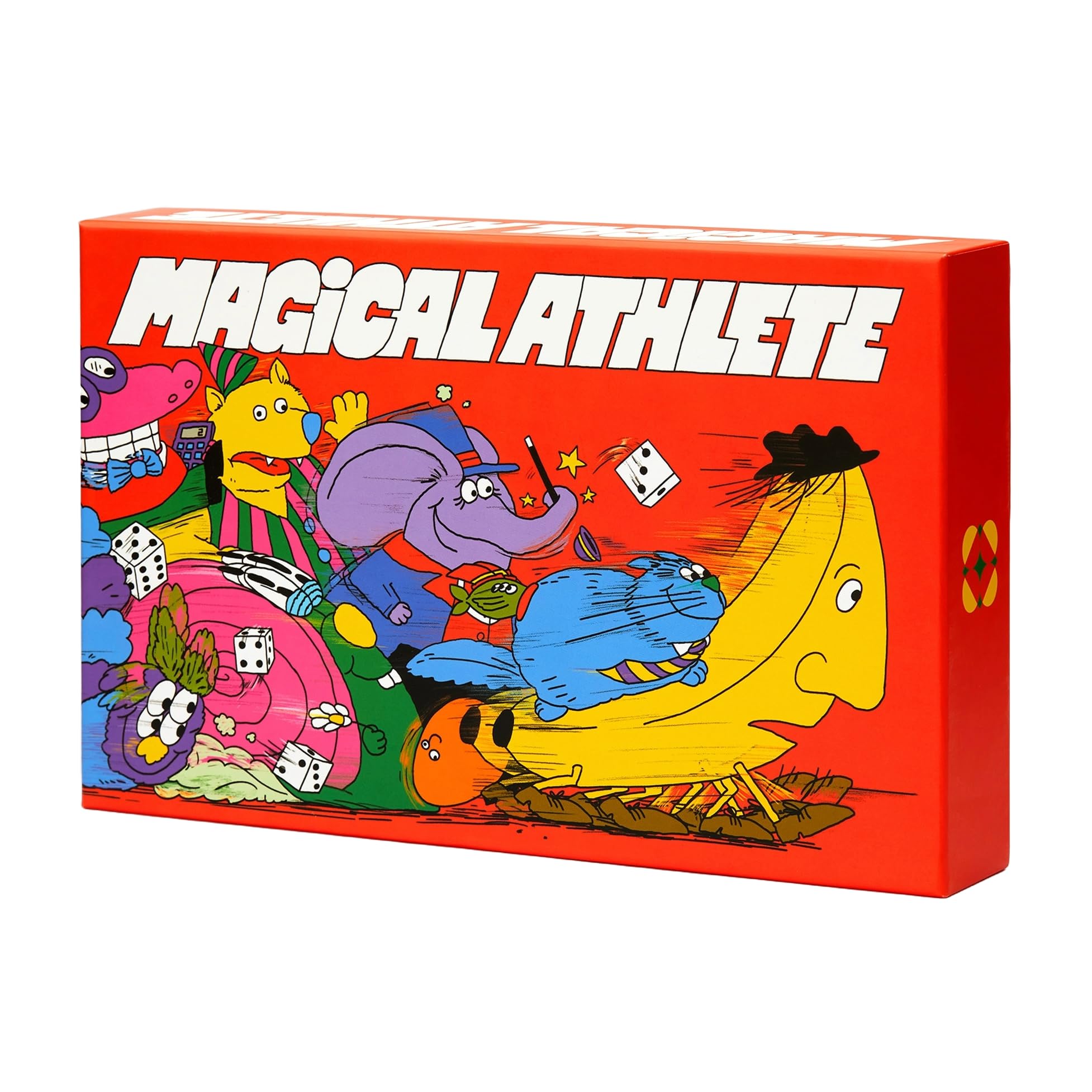 CMYK Magical Athlete Board Game - Fast-Paced Fantasy Racing, 5 Players, 20 Min Playtime