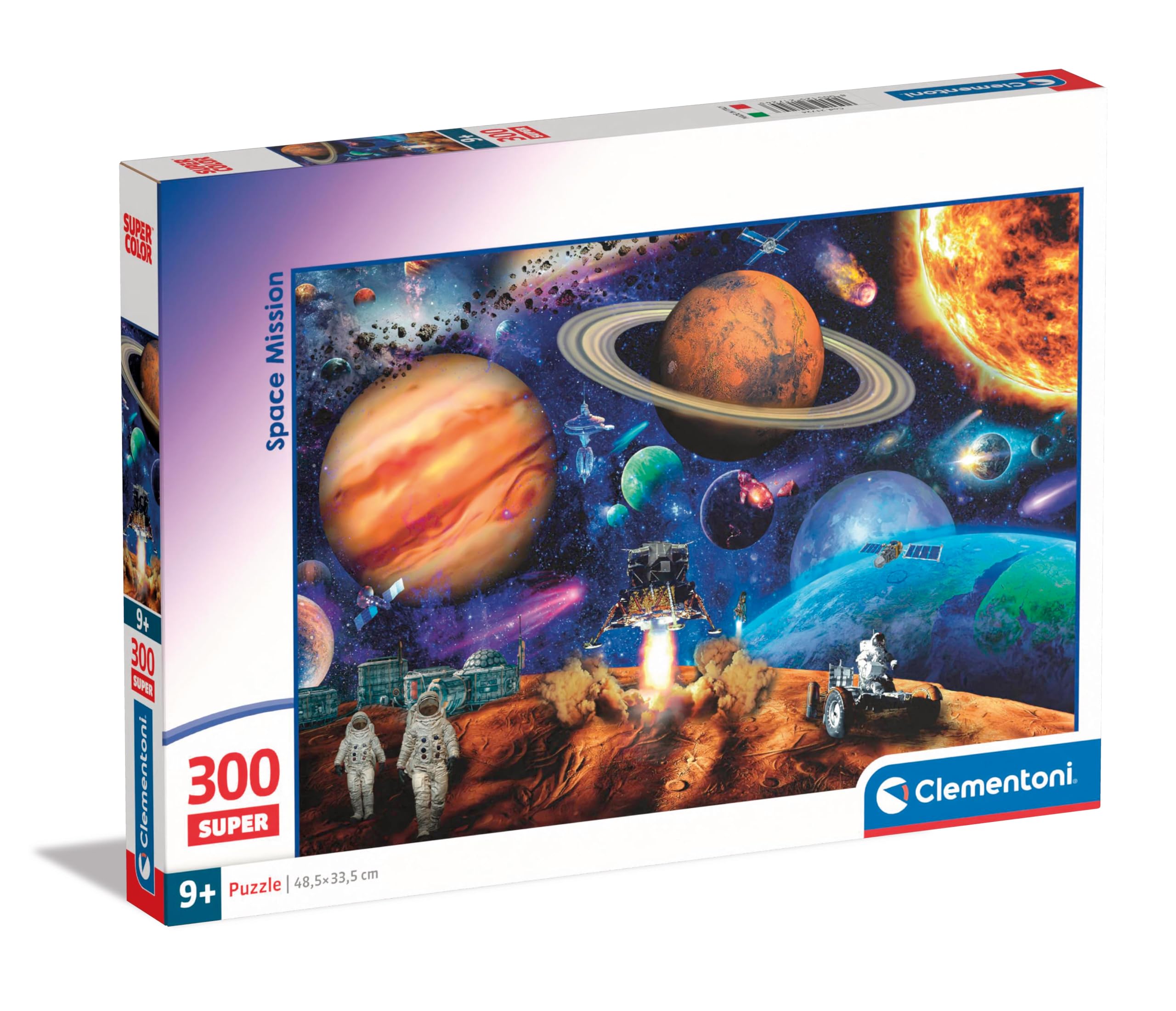 Clementoni Jigsaw Puzzle Space Mission 300 Pieces - Water Magic Puzzle for Kids 1