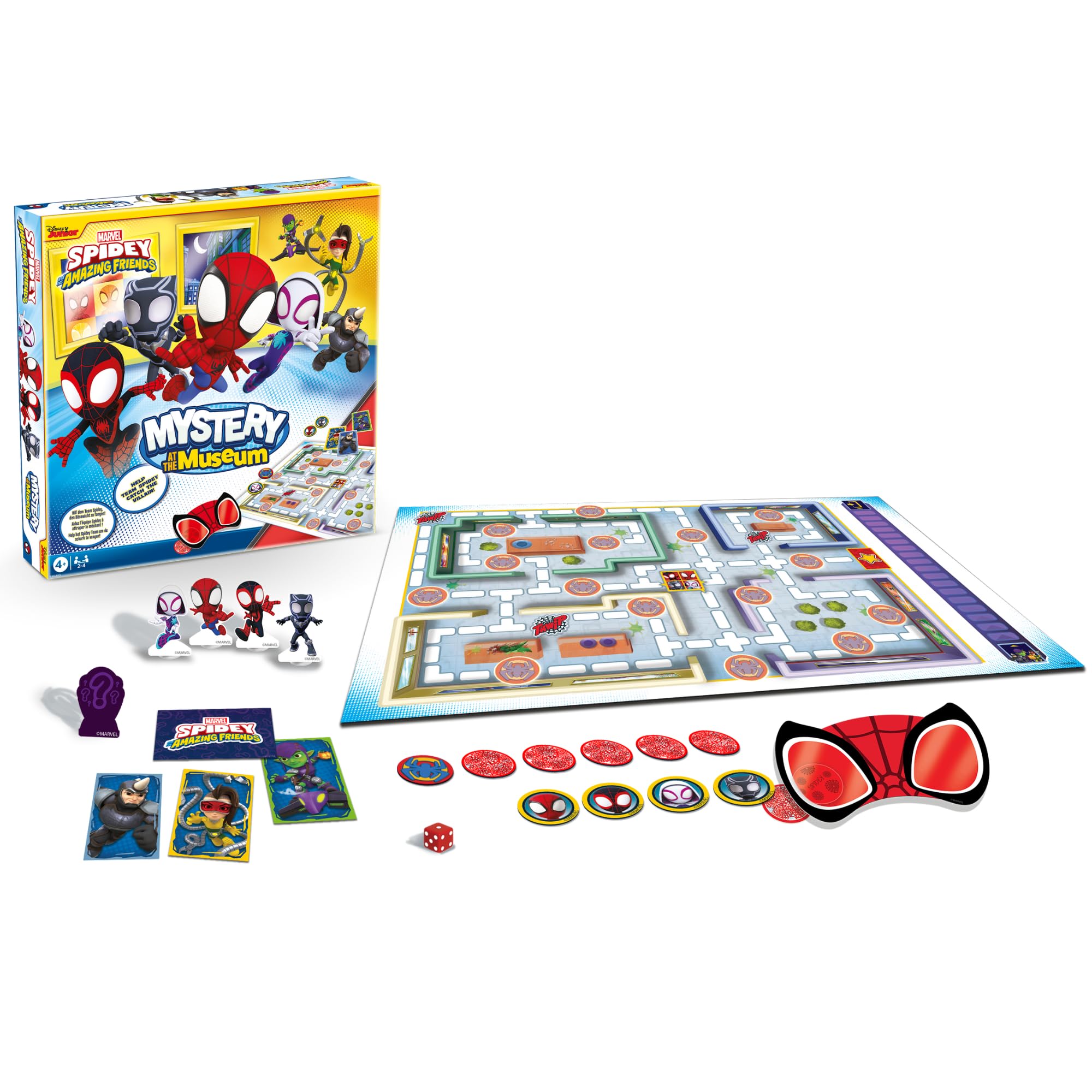 Disney Spidey and Friends Mystery at the Museum Board Game 9
