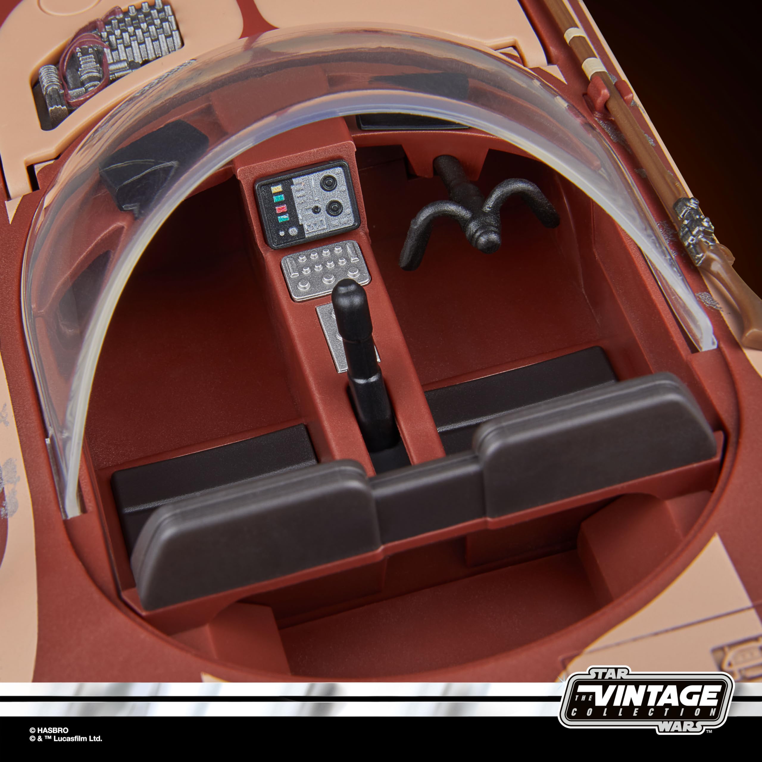 Star Wars The Vintage Collection Landspeeder & Luke Skywalker (Tatooine) Action Figure Set | 9.5-cm Scale