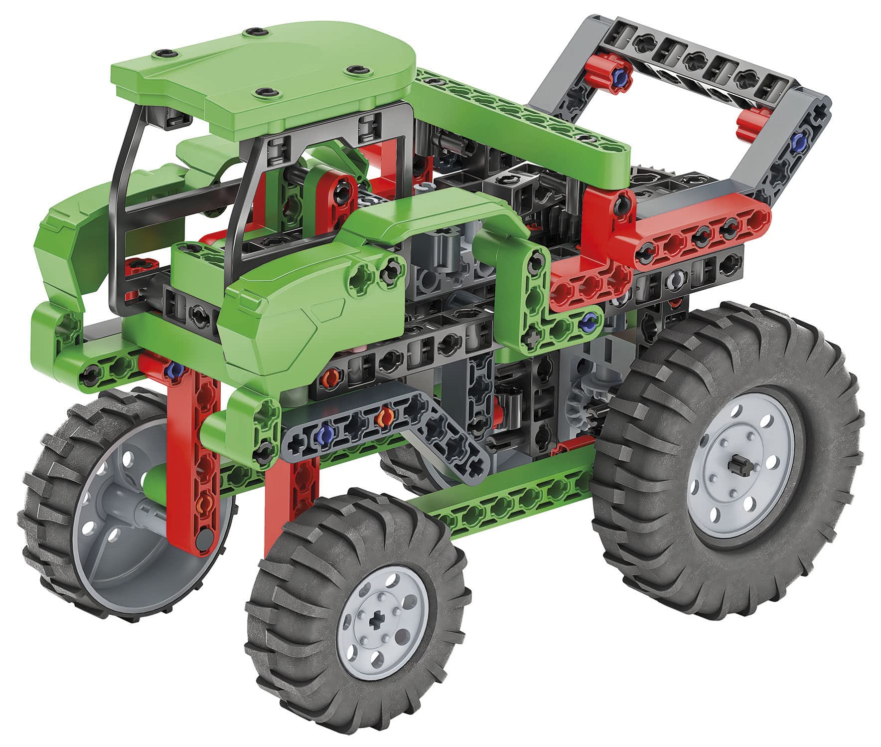 Clementoni Science Museum Mechanics: Farm Vehicle Building Set - Build 10 Vehicles, STEM Learning for Ages 8-12 4