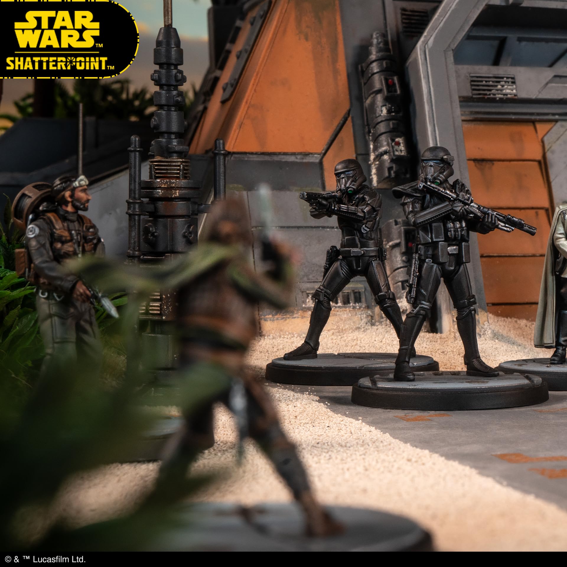 ATOMIC MASS GAMES Star Wars Shatterpoint: Deploy the Garrison Squad Pack | 6 Miniatures | Age 14+ 6