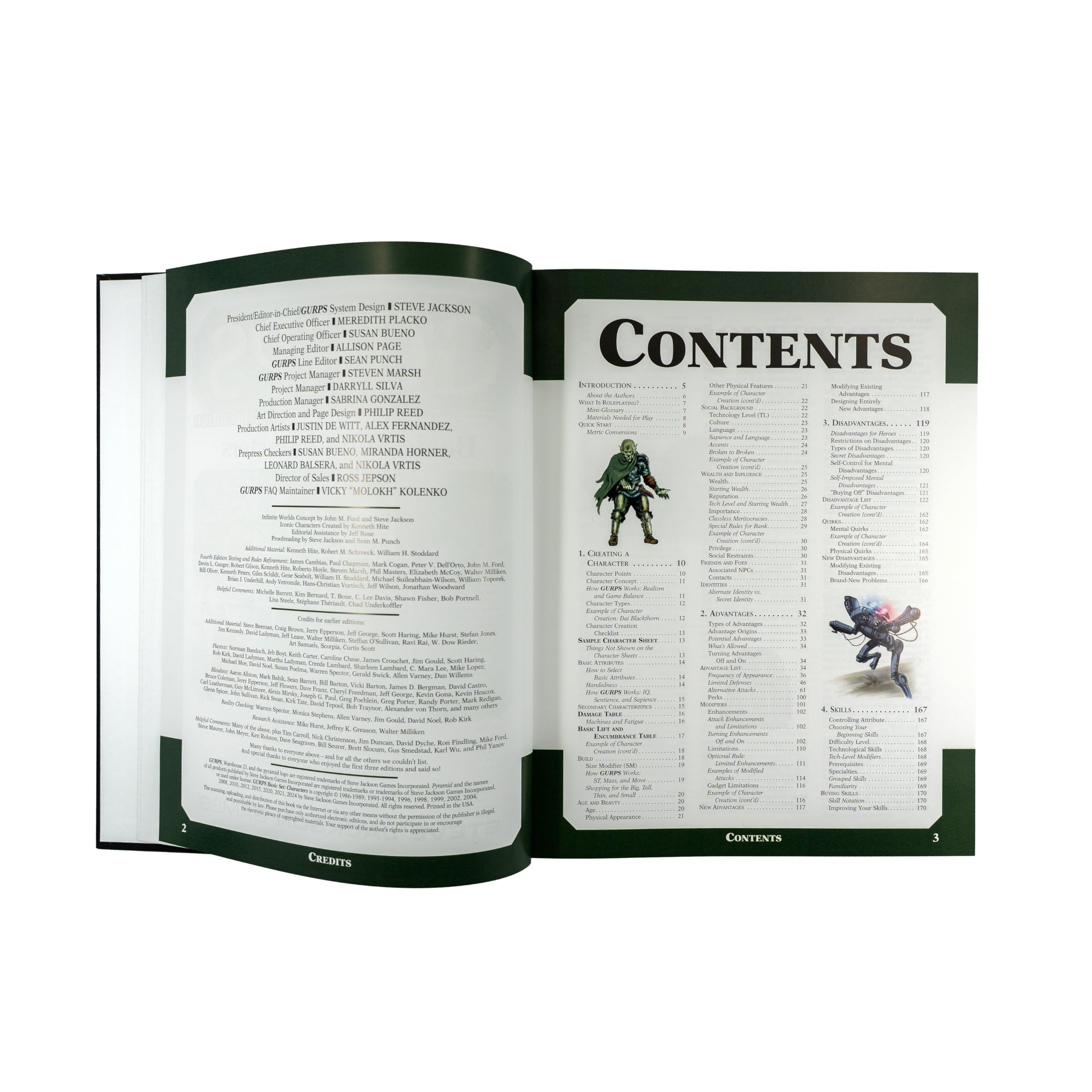 Steve Jackson Games GURPS Basic Set: Characters | Roleplaying System | 4th Edition 6
