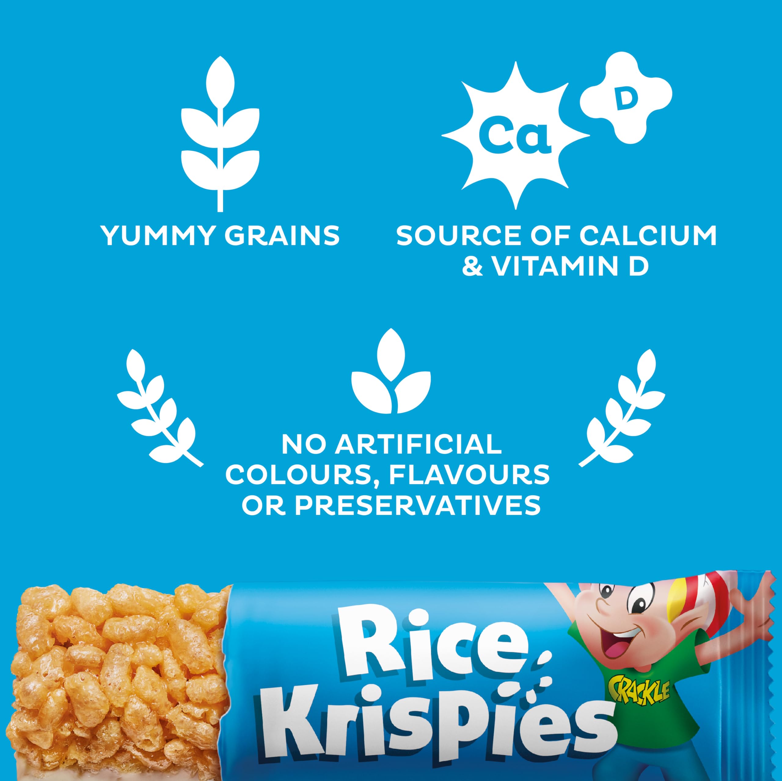 Kellogg's Rice Krispies Breakfast Cereal Bars 4 x 20g 3