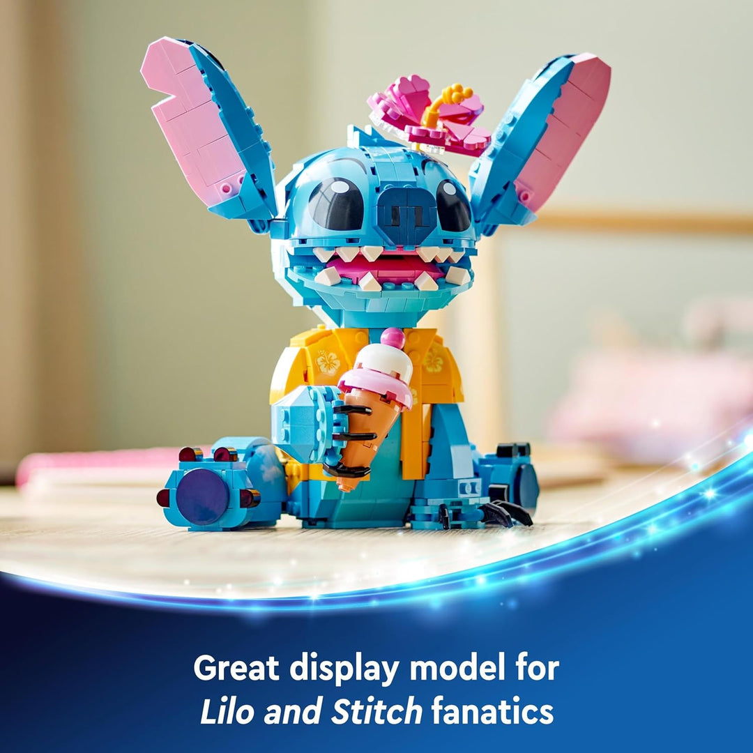 LEGO Disney Stitch Building Set - 730-Piece Playset for Kids 9+