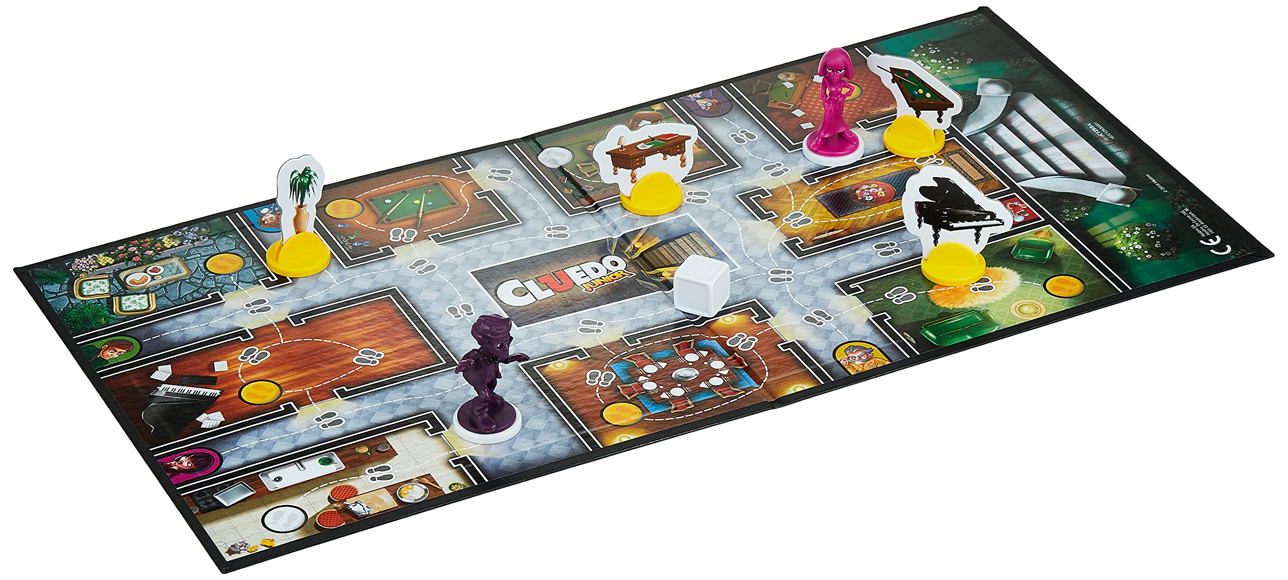Hasbro Gaming Clue Junior Board Game for Kids Ages 5 and Up - Case of the Broken Toy Mystery 4