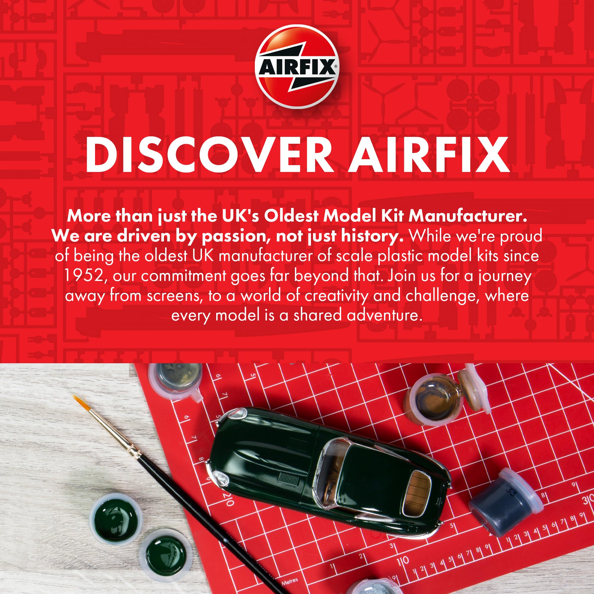 Airfix A01003B Curtiss P-40B Warhawk Aircraft Model Kit (47 Pieces) 6