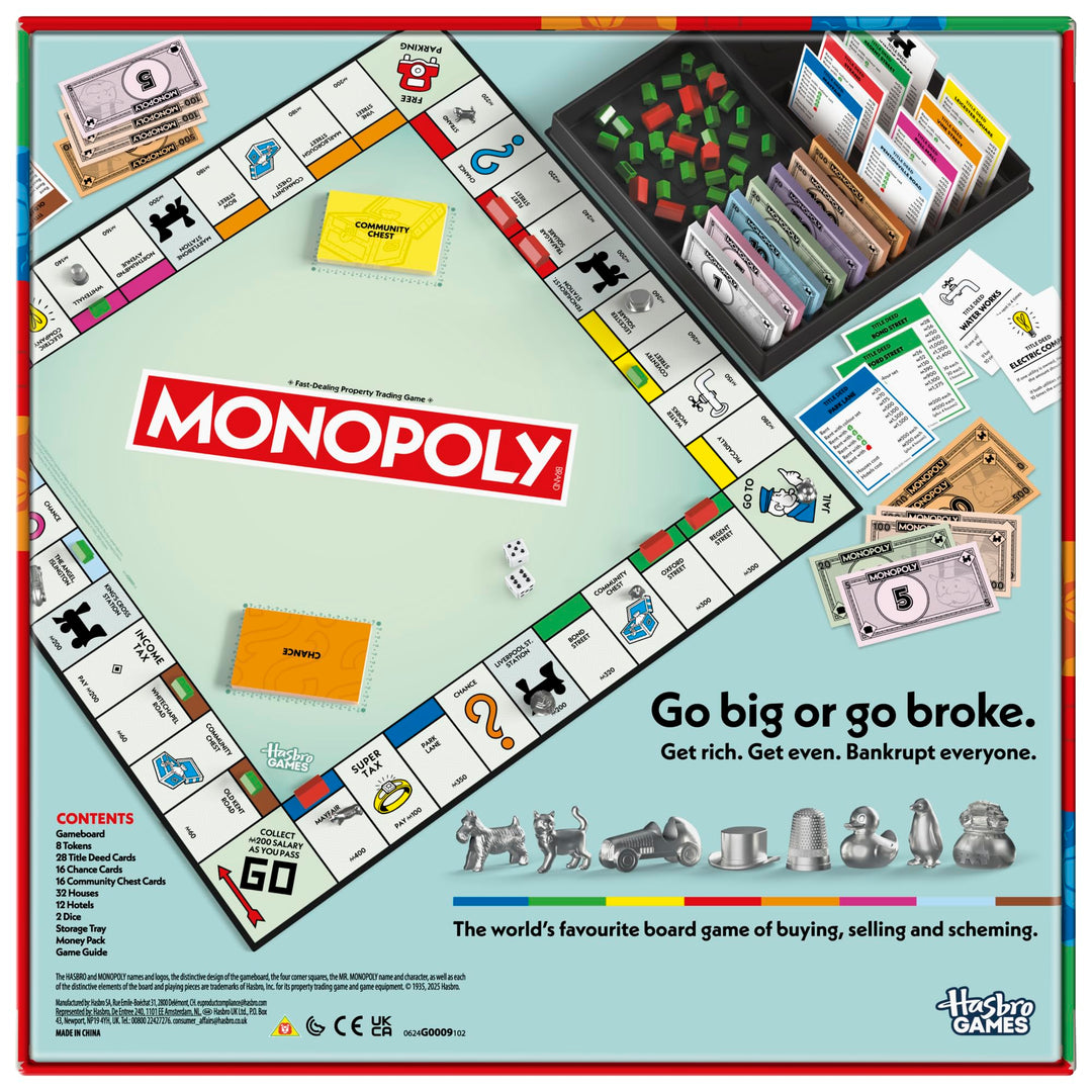 Monopoly Monopoly Classic Board Game (English Edition)
